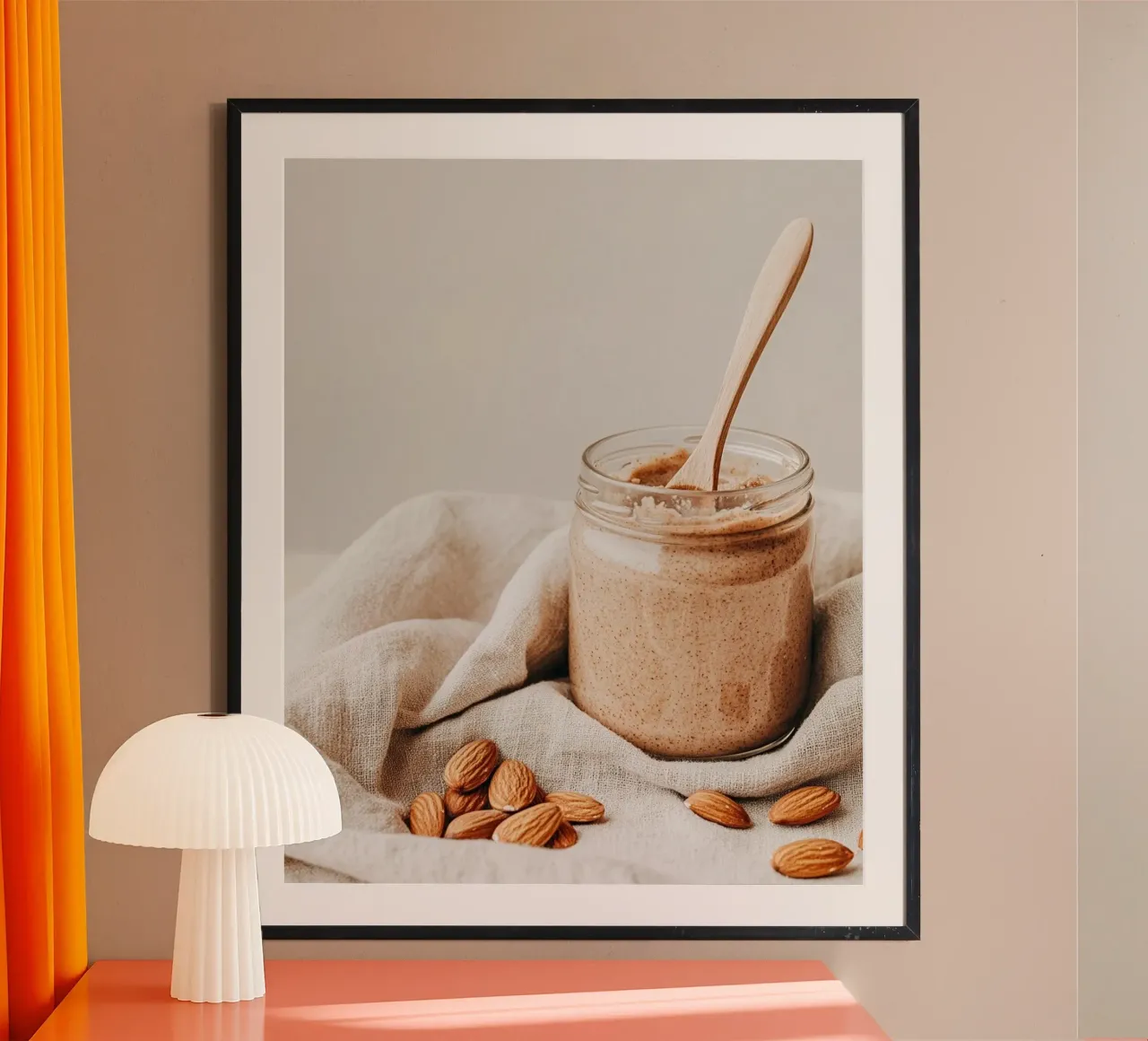 Rituali sereni poster con telaio in plastica da PhotoVibe Decor