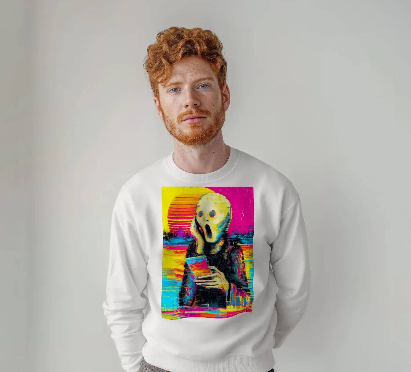 Pixel Panic felpa da Justyna Jaszke JBJart