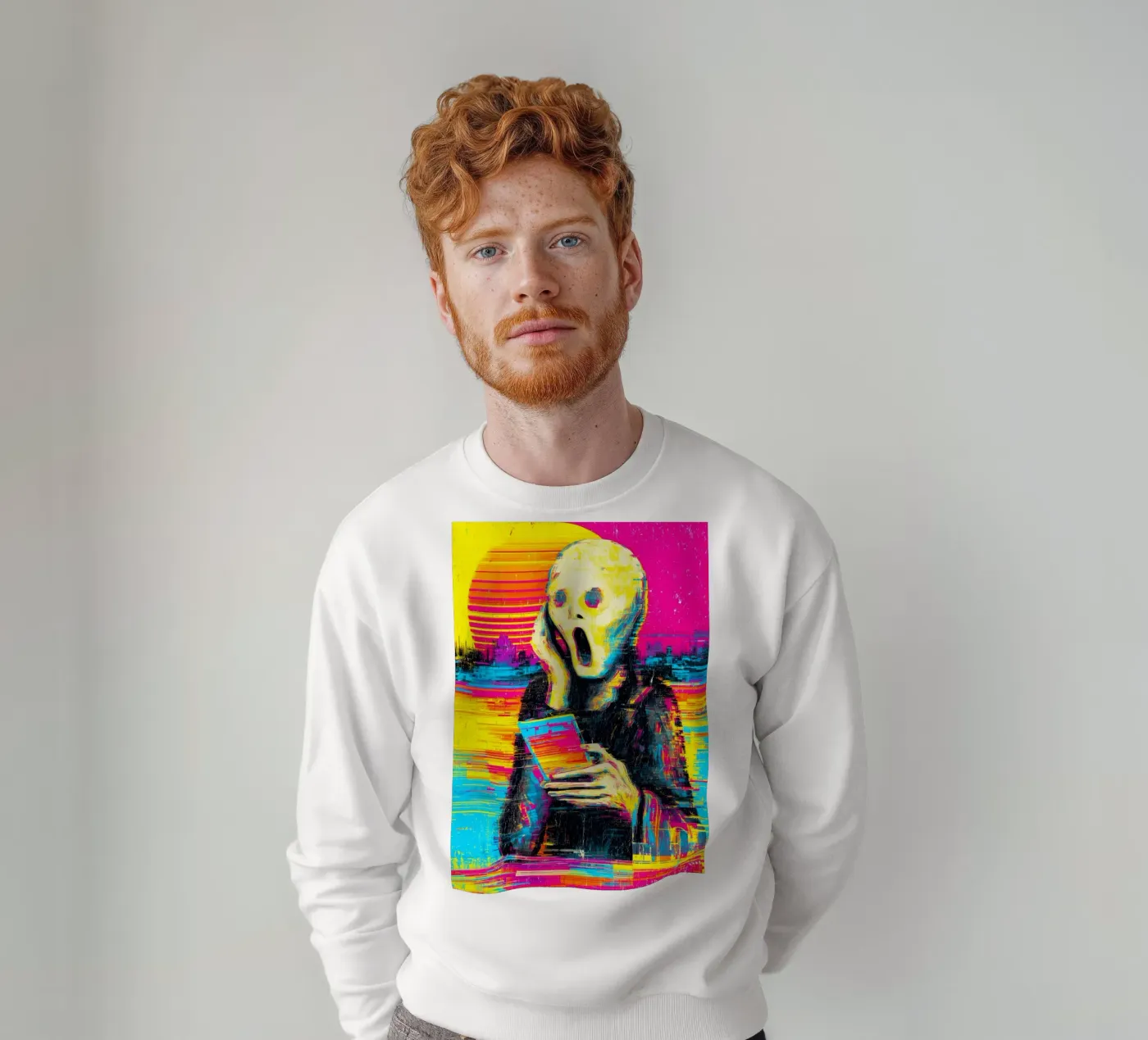 Pixel Panic felpa da Justyna Jaszke JBJart