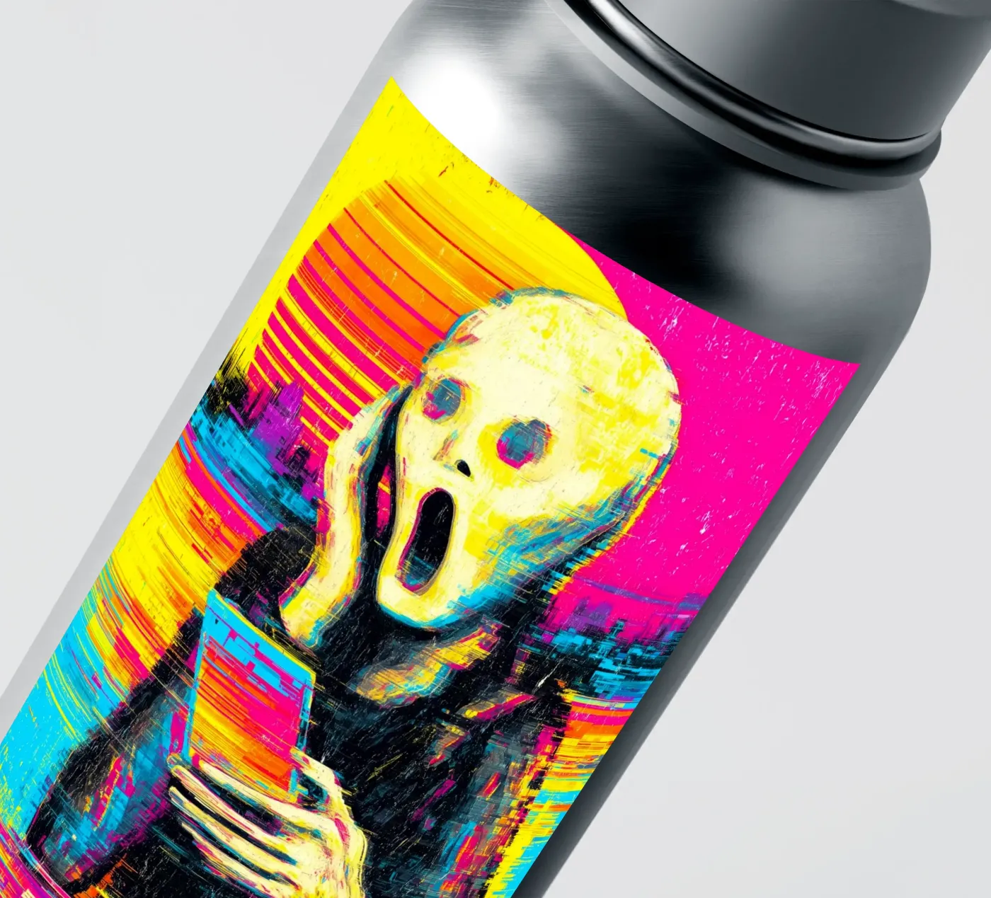 Pixel Panic sticker by Justyna Jaszke JBJart