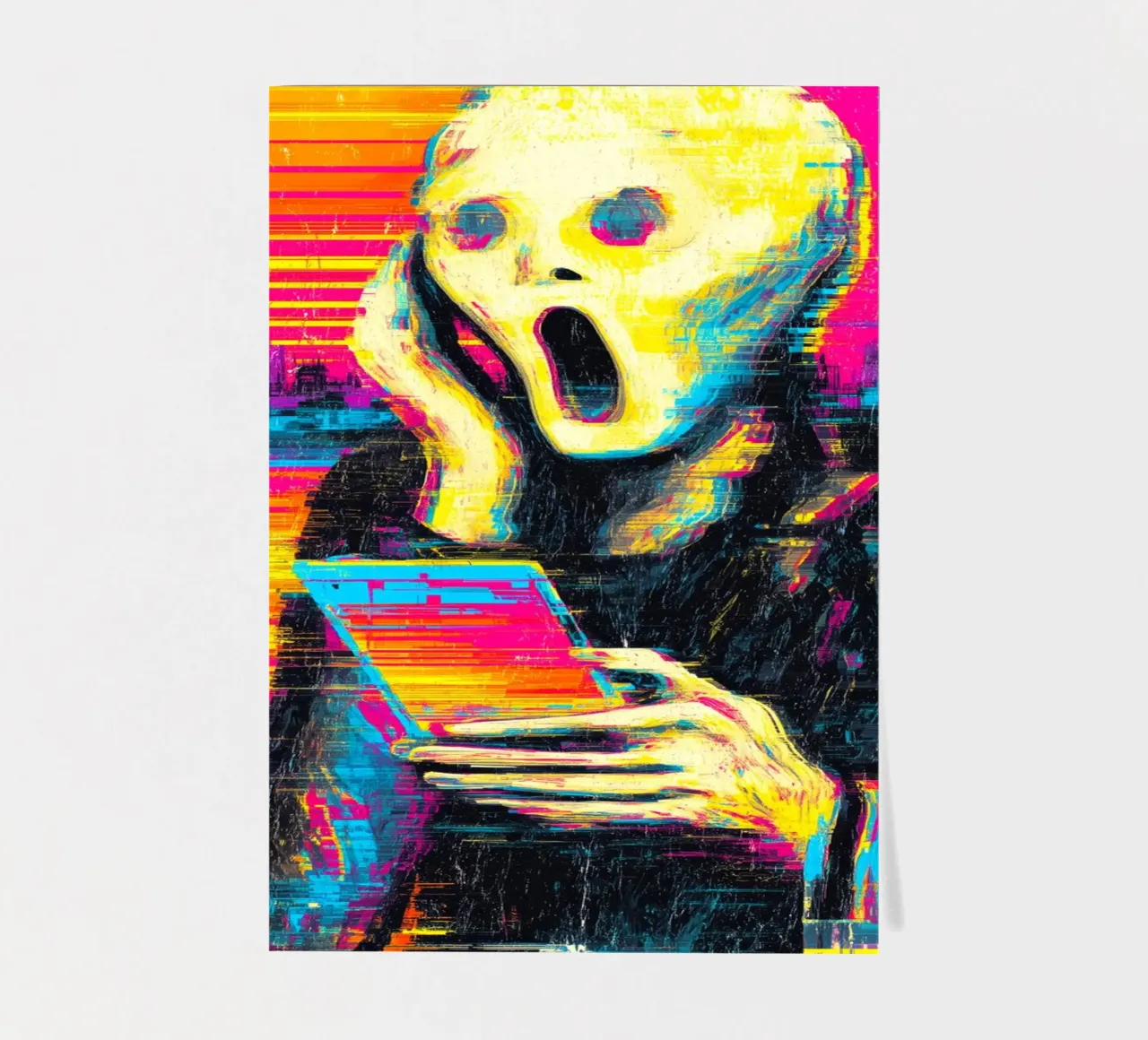 Pixel Panic sticker sheet by Justyna Jaszke JBJart