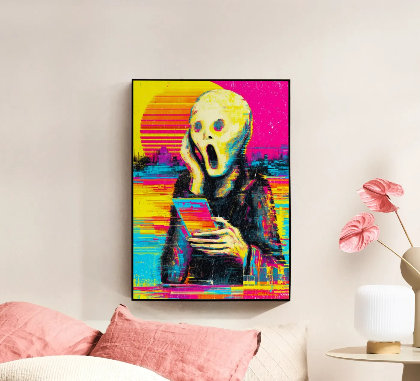 Pixel Panic plexiglass da Justyna Jaszke JBJart