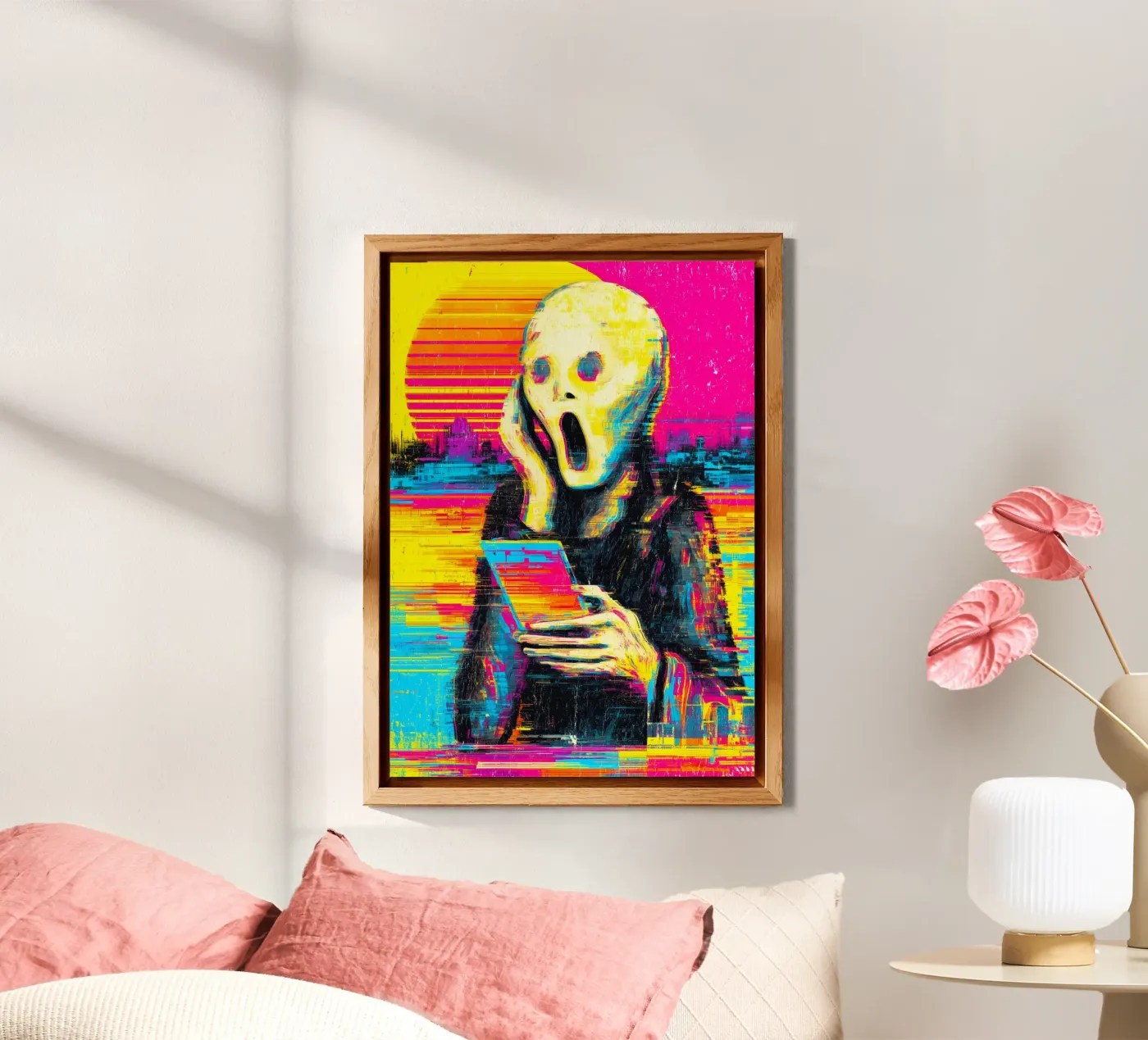 Pixel Panic forex plate by Justyna Jaszke JBJart