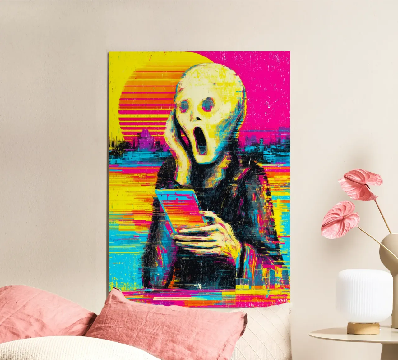 Pixel Panic forex plate by Justyna Jaszke JBJart