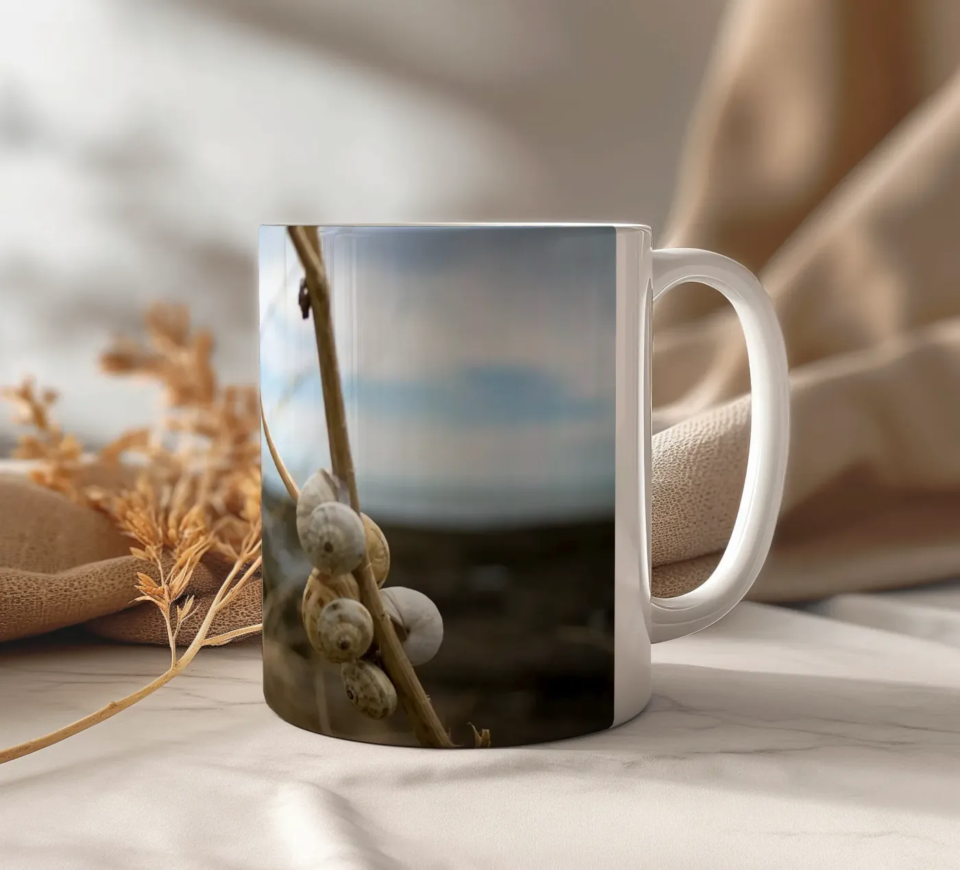 Coquillage de plage mug en céramique de MiniClic