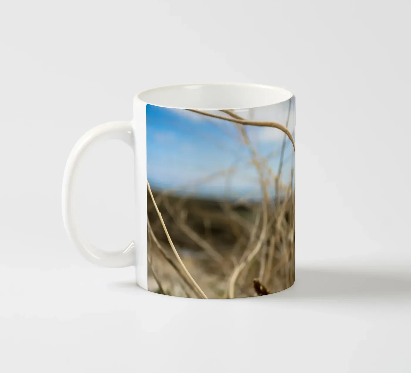 Beach shells ceramic mug by MiniClic