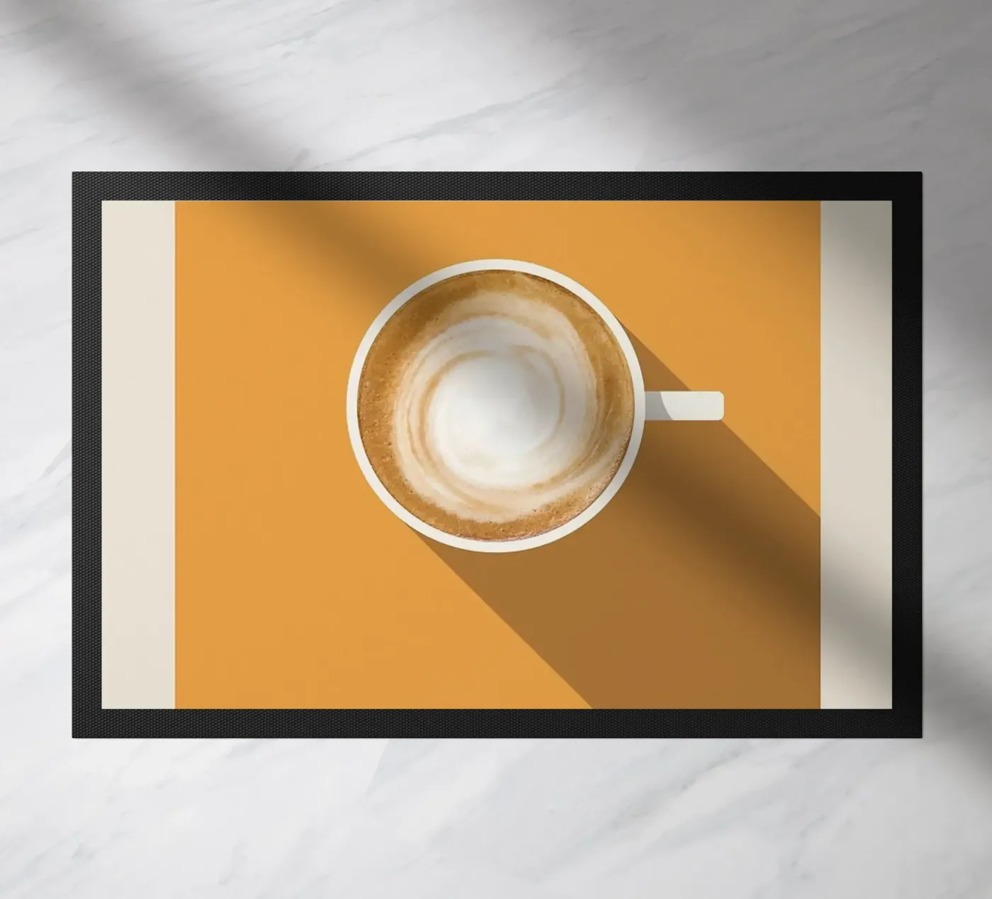 coffee cup Fußmatte von John C Labut
