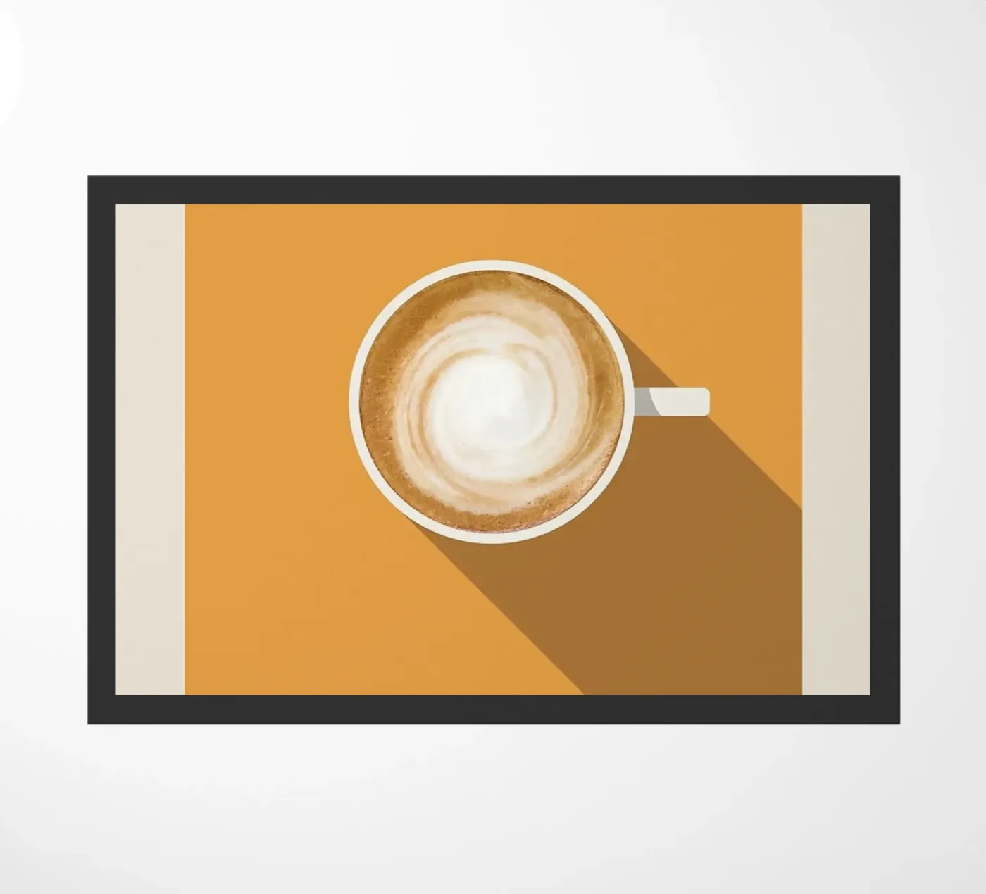coffee cup Fußmatte von John C Labut