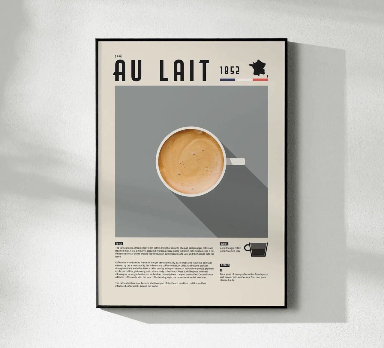 tazza di caffè latte plexiglass da John C Labut