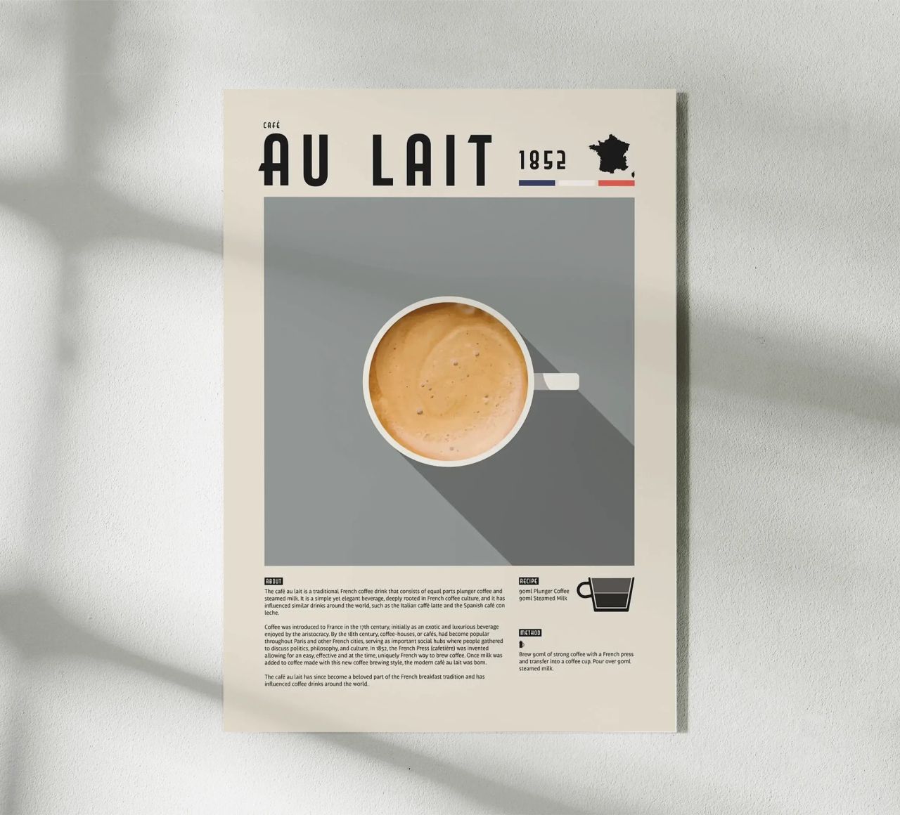 tazza di caffè latte plexiglass da John C Labut