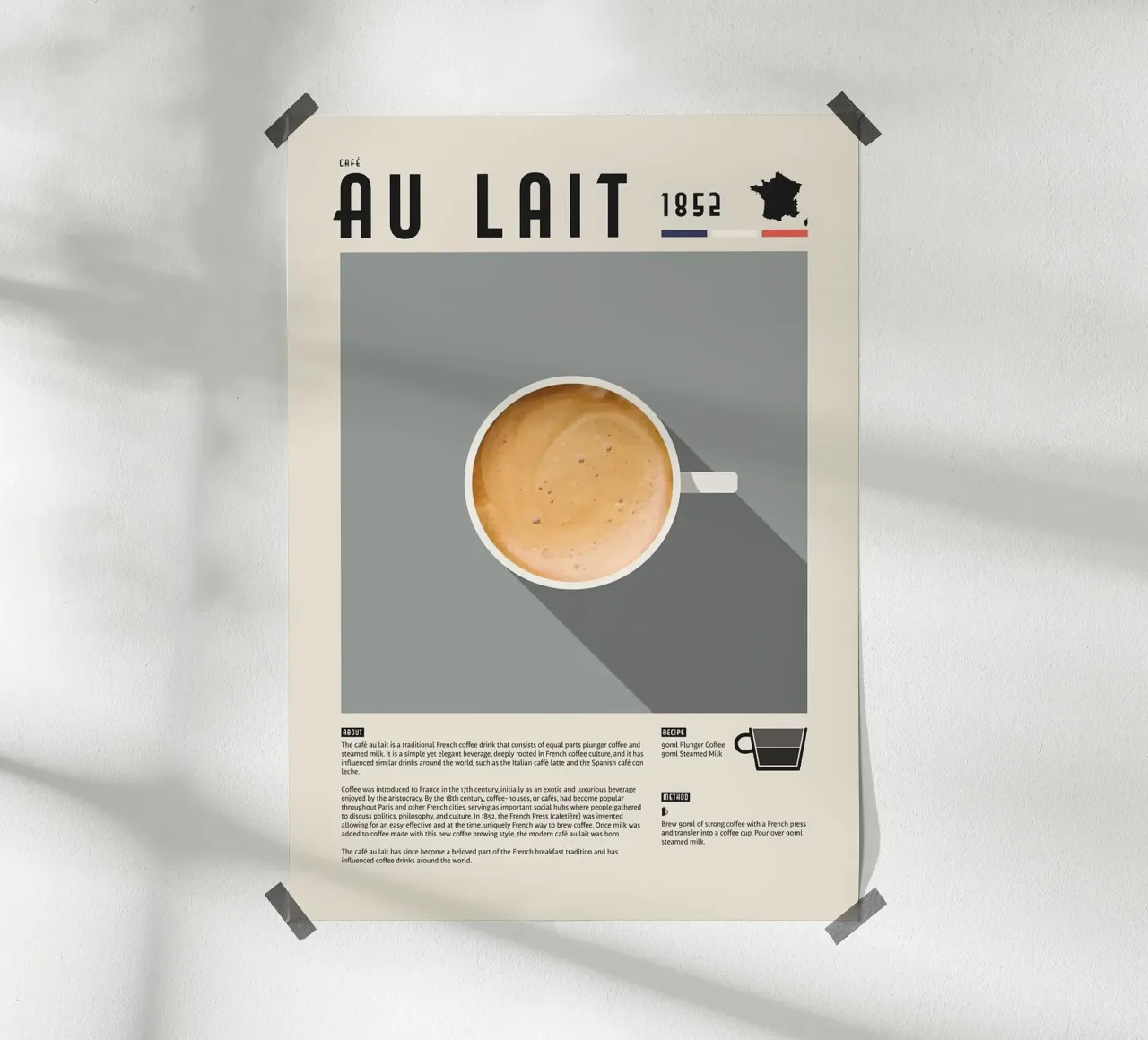 tazza di caffè latte carta hahnemühle da John C Labut