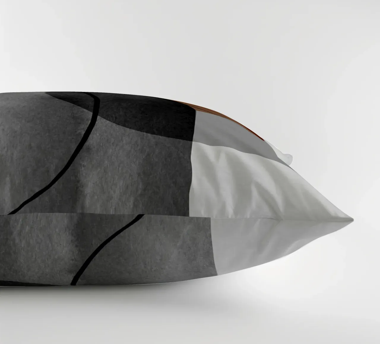 modern abstract circles cuscino da vintageshop