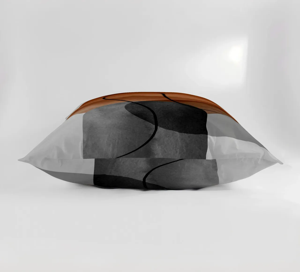 modern abstract circles cuscino da vintageshop