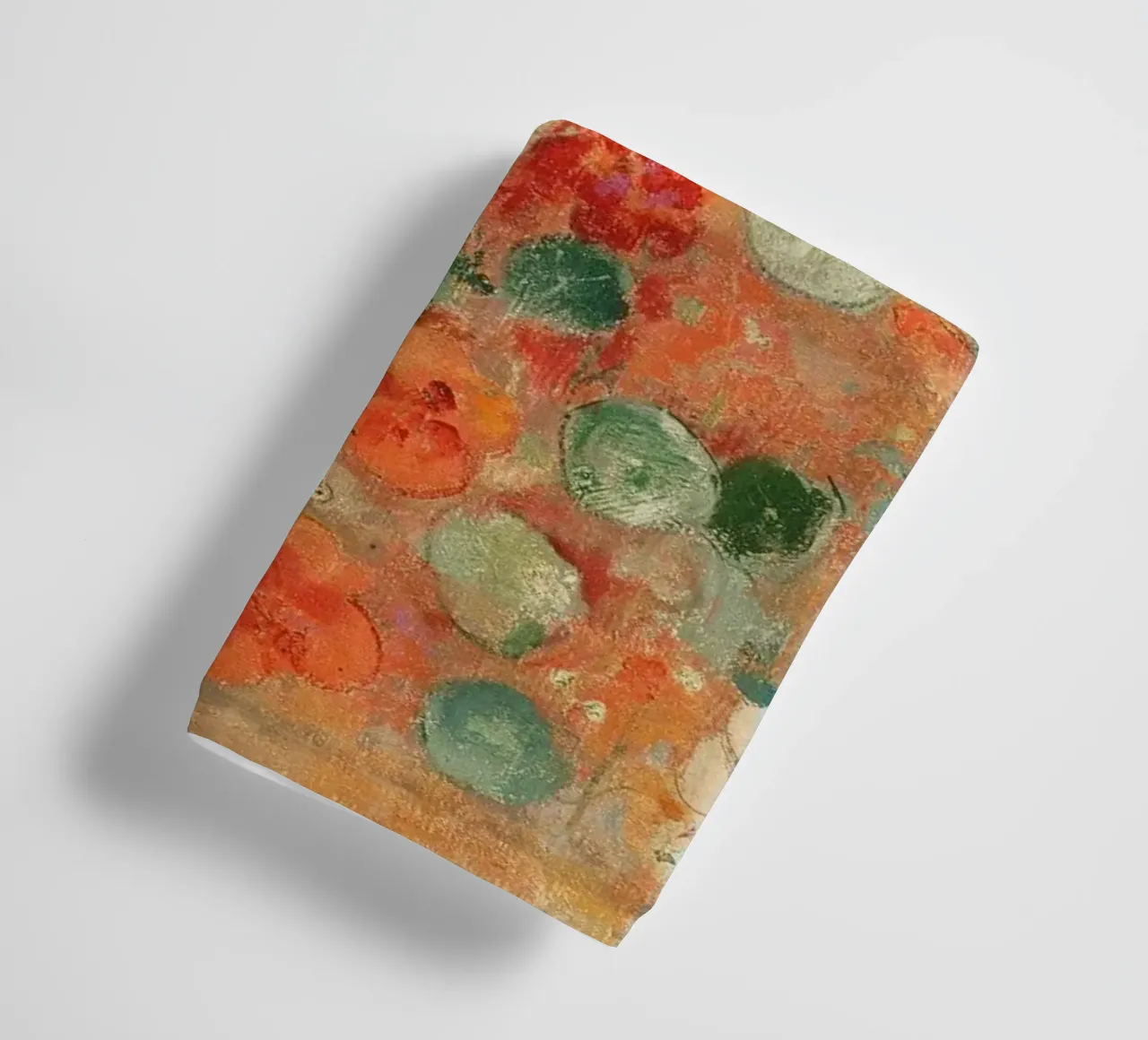 Nasturtiums by Odilon Redon towel by apoloprints