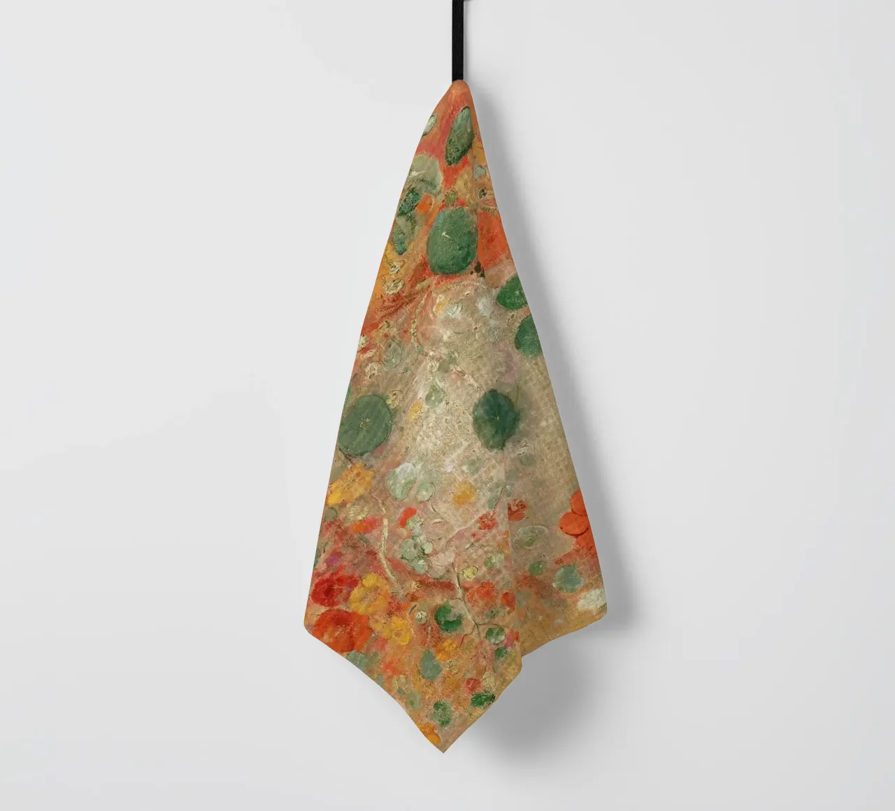 Nasturtiums by Odilon Redon torchon de apoloprints