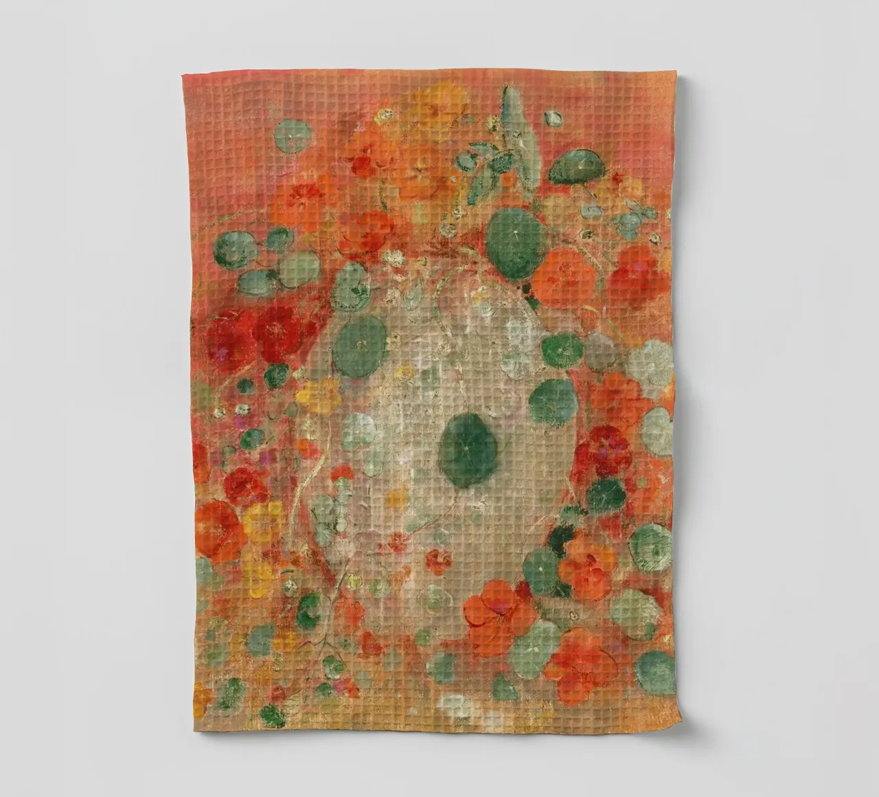 Nasturtiums by Odilon Redon torchon de apoloprints