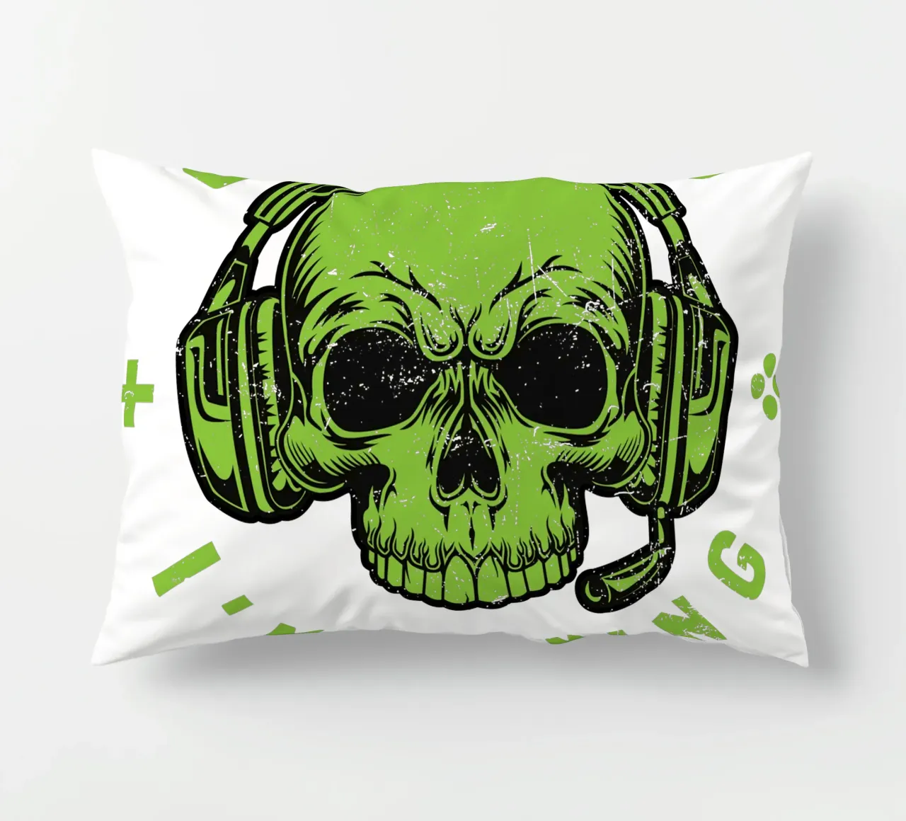 CAN'T HEAR YOU I'M GAMING cuscino da edsonramosart