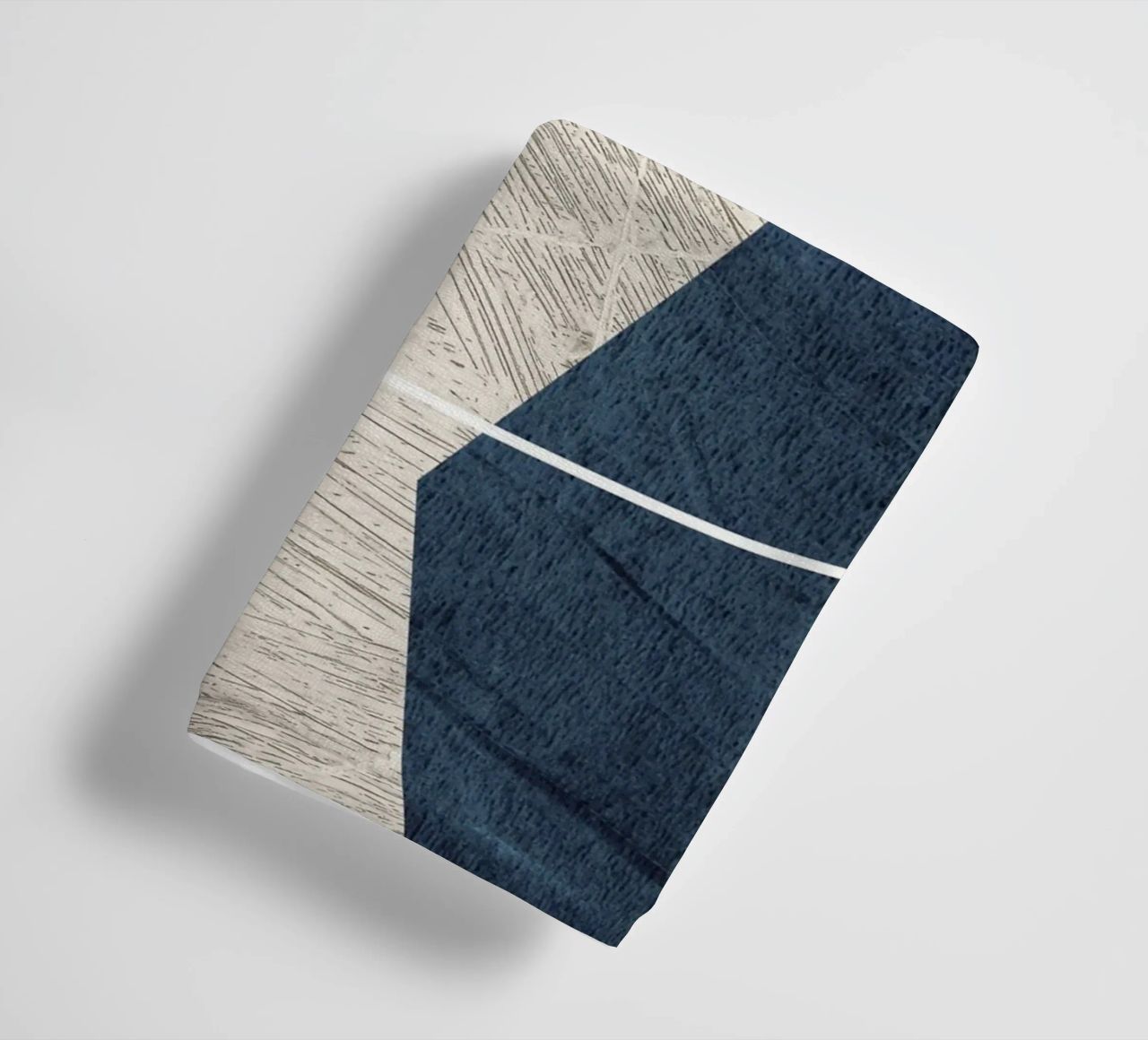 modern abstract art triangle asciugamano da bagno da vintageshop