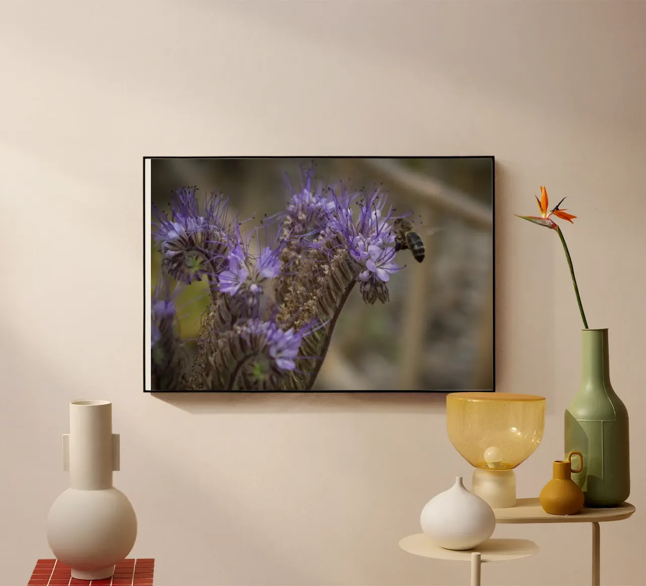 Giardino della lavanda e delle api plexiglass da MiniClic