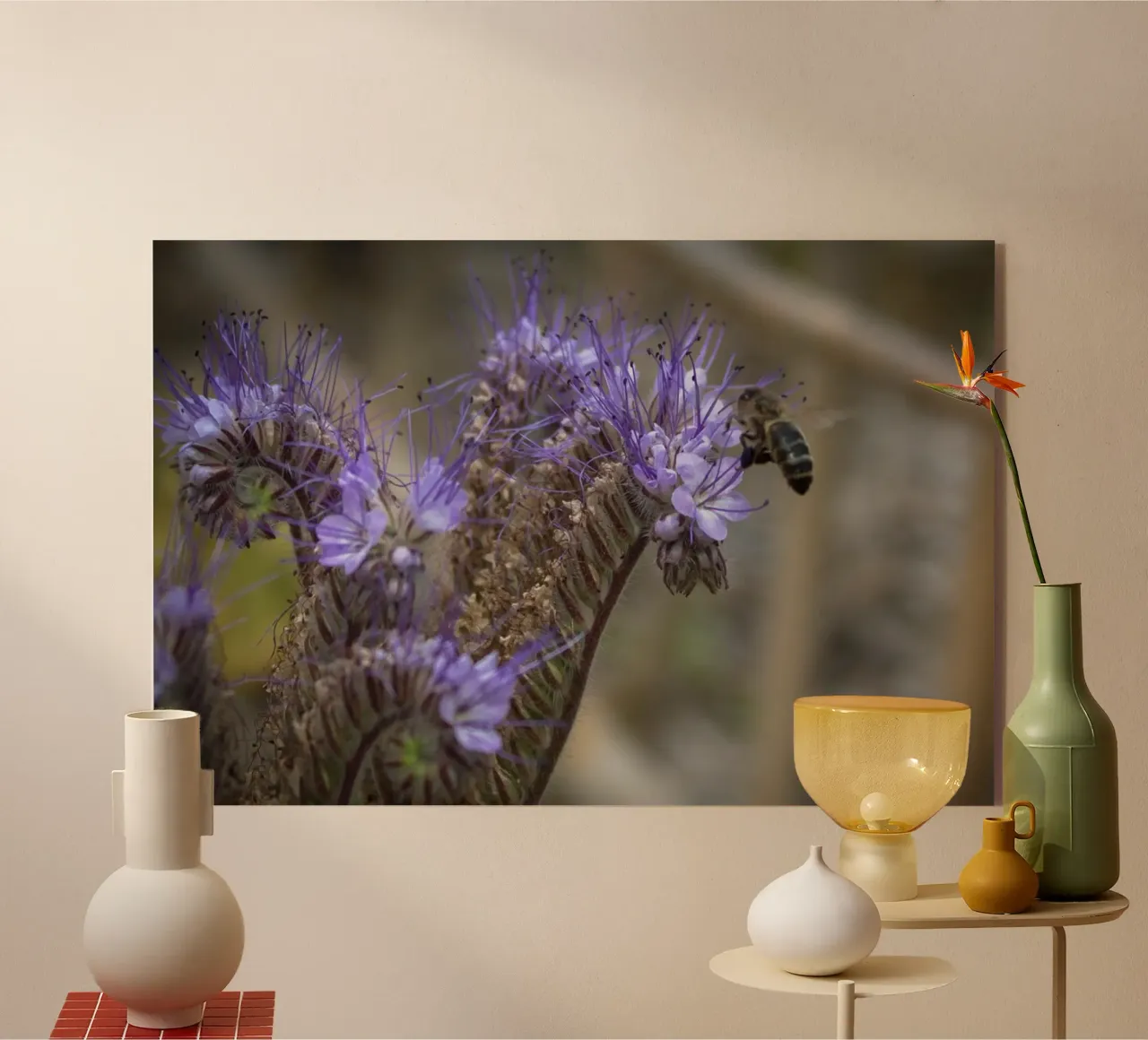 Giardino della lavanda e delle api plexiglass da MiniClic