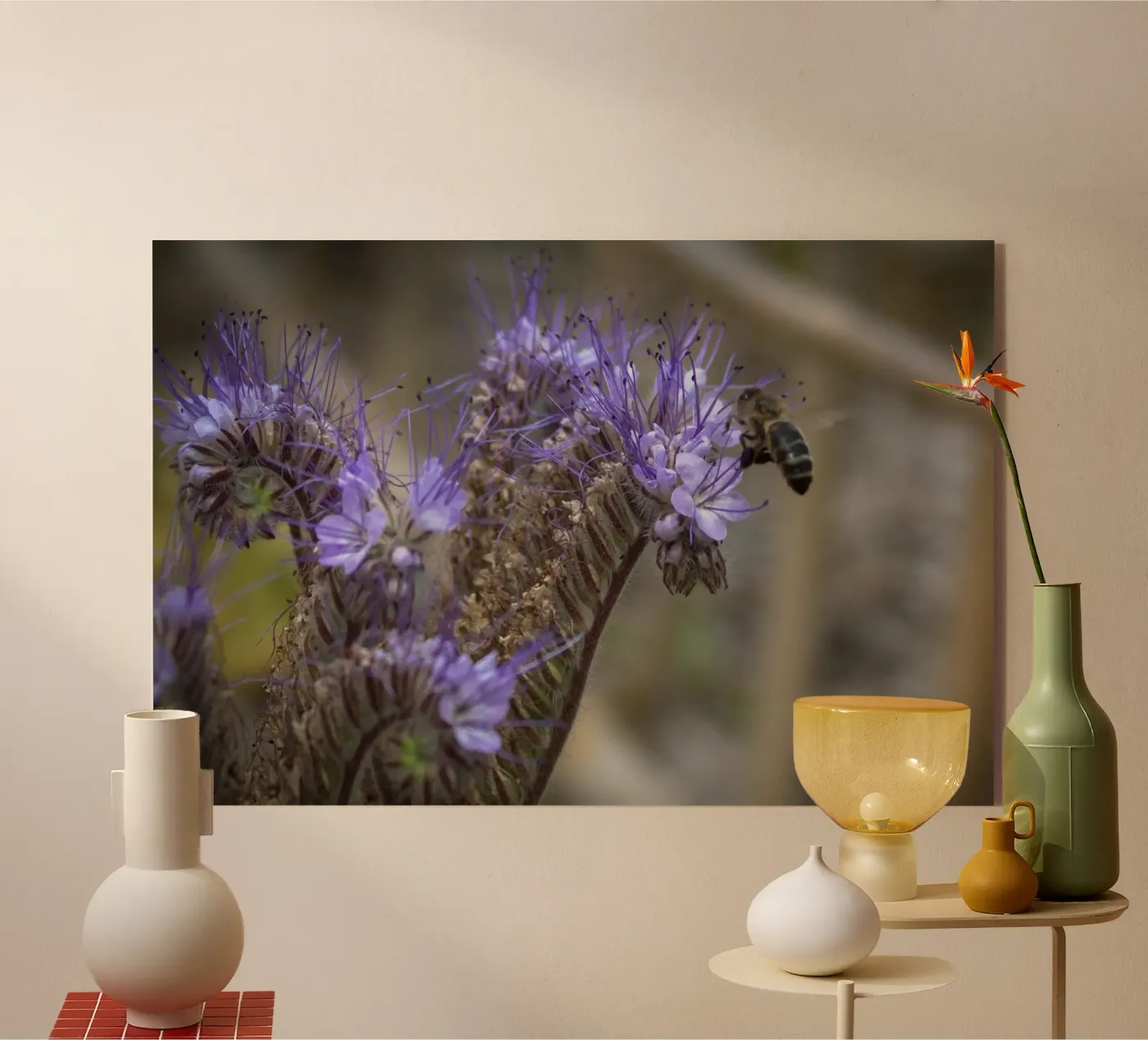 Giardino della lavanda e delle api plexiglass da MiniClic
