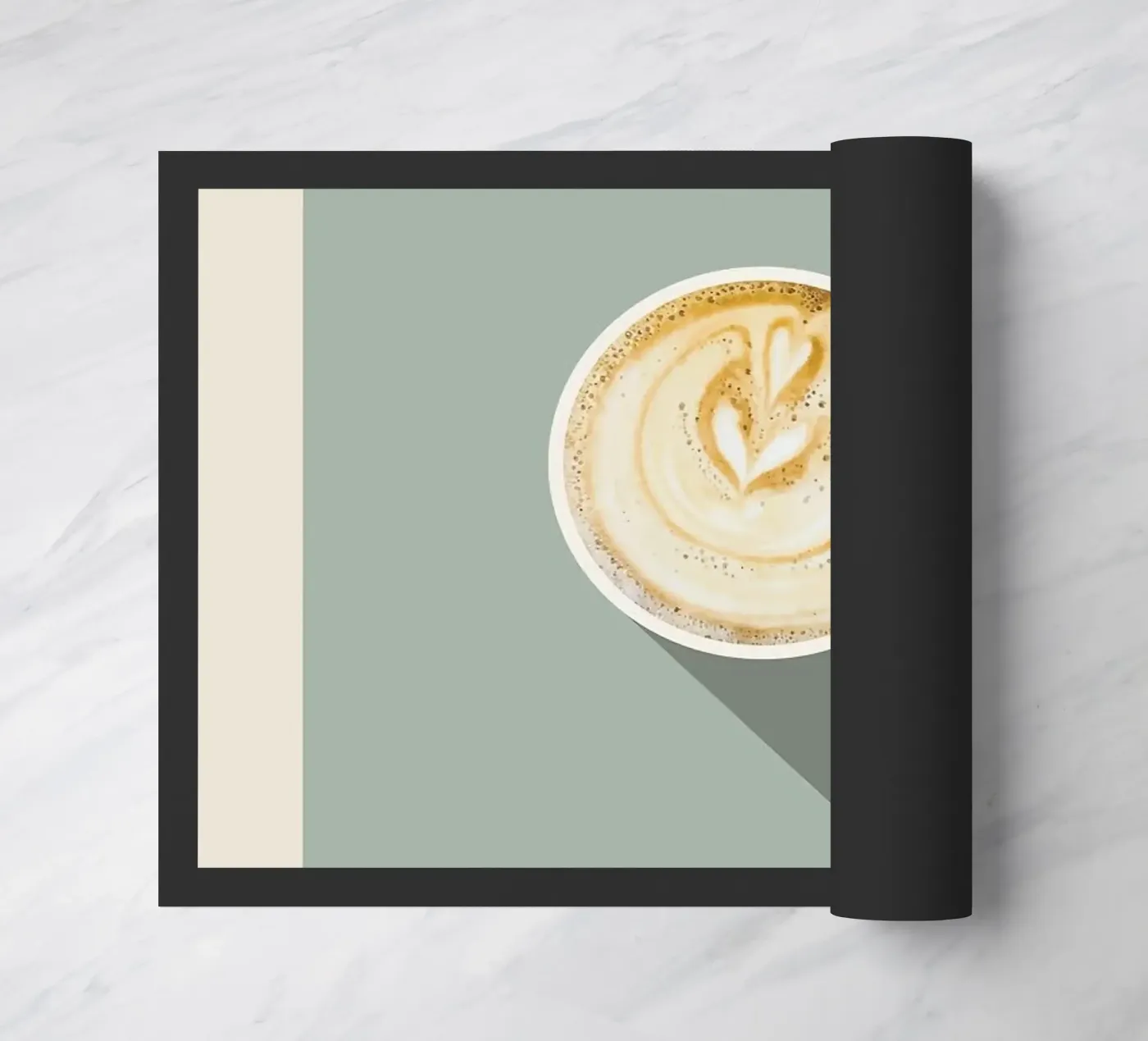 caffè macchiato zerbino da John C Labut