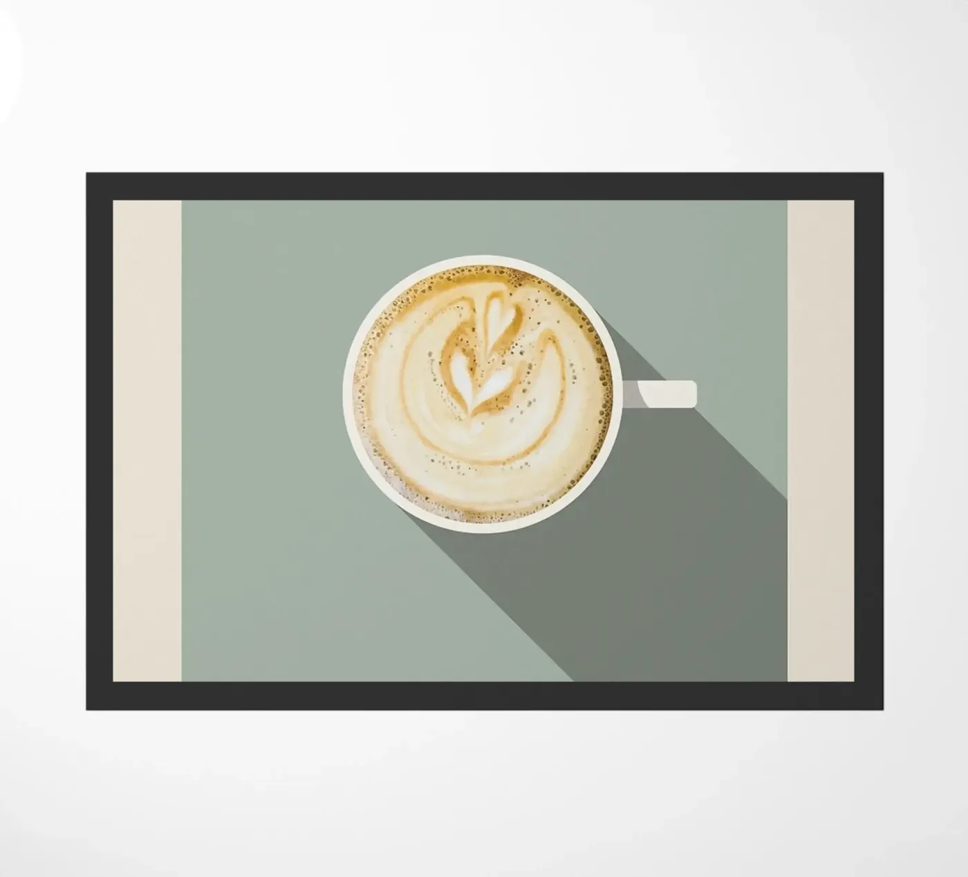 caffè macchiato zerbino da John C Labut