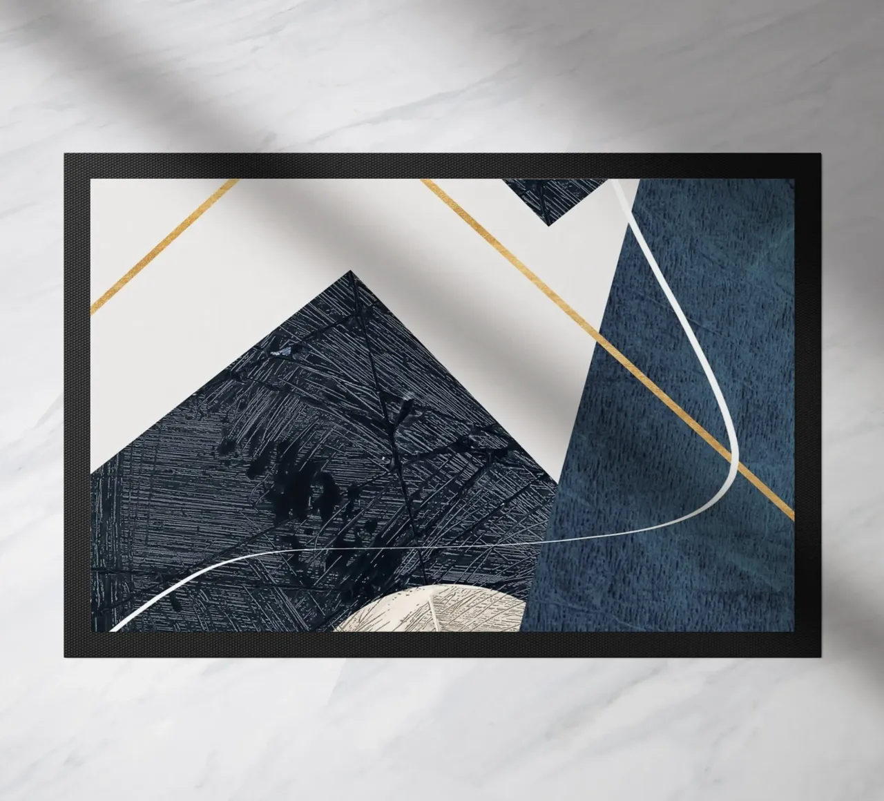 modern abstract art zerbino da vintageshop