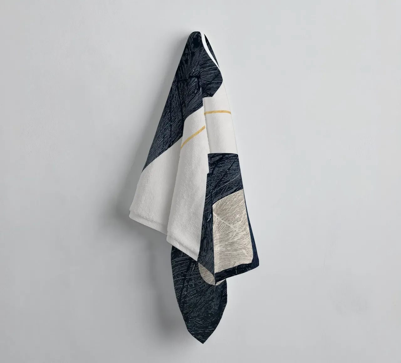 modern abstract art asciugamano da bagno da vintageshop