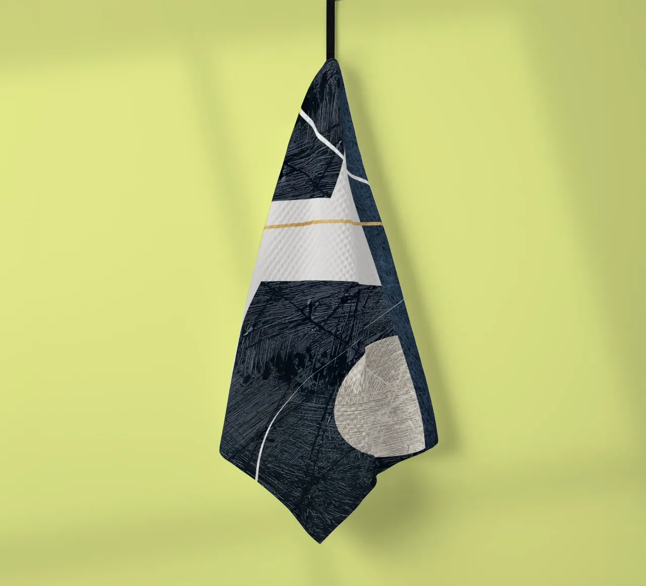 modern abstract art canovaccio da cucina da vintageshop