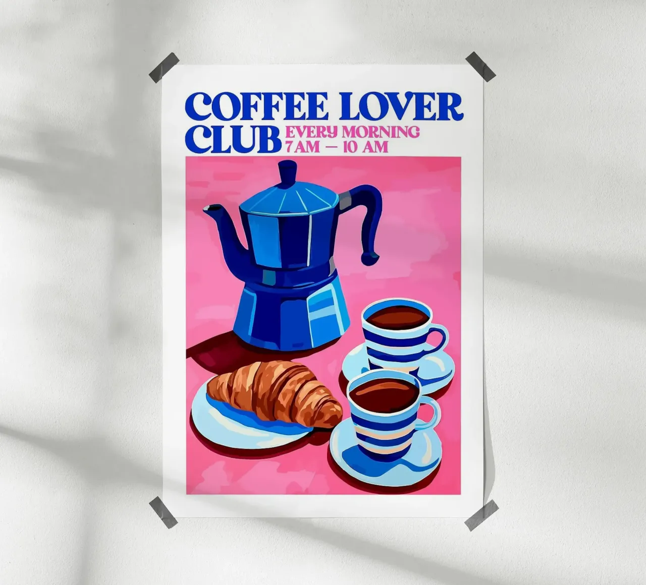caffettiera poster da John C Labut