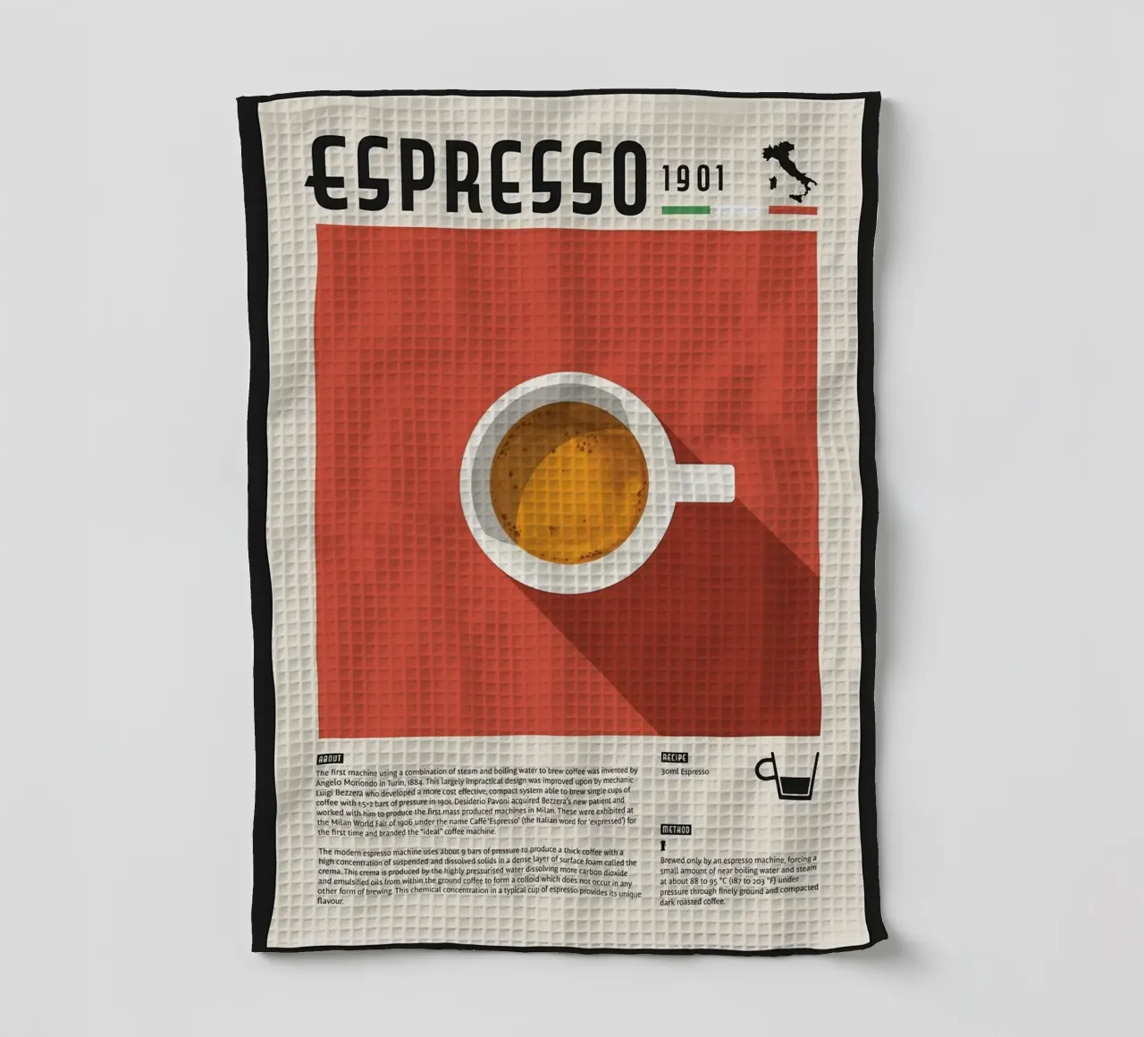 tazza da caffè espresso canovaccio da cucina da John C Labut