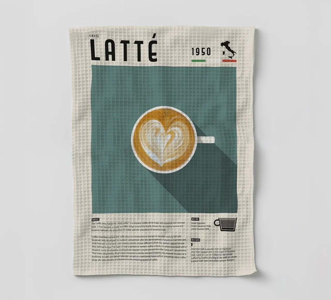 caffè macchiato canovaccio da cucina da John C Labut