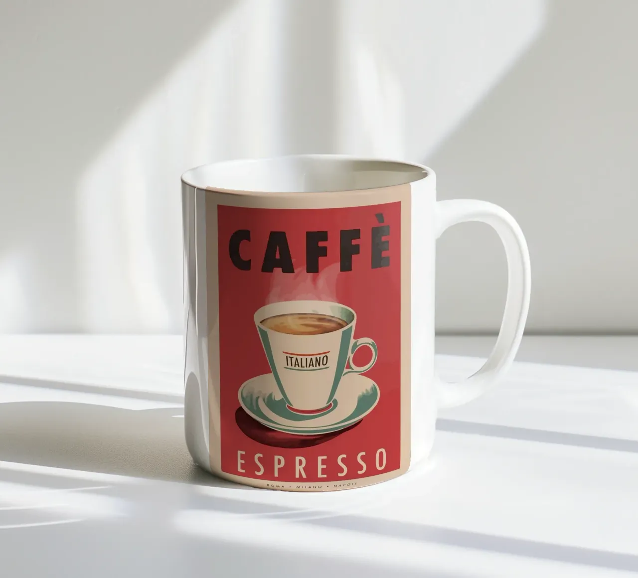 caffè espresso tazza in ceramica da John C Labut