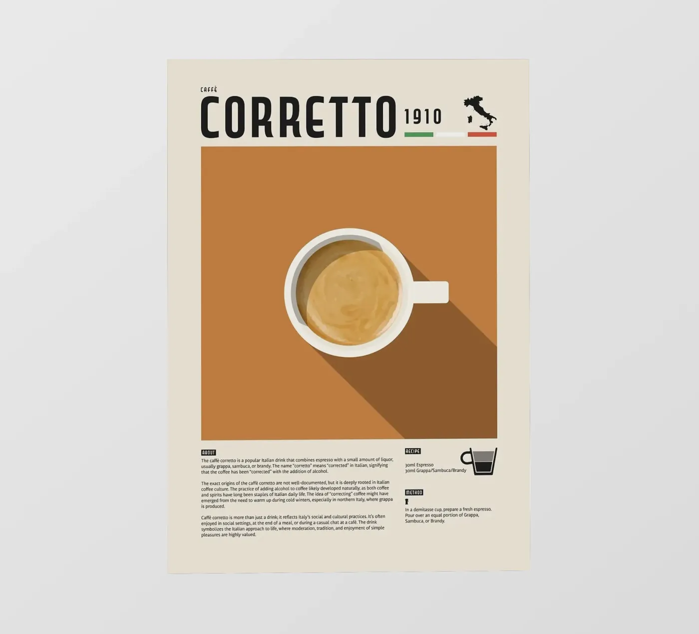 caffè espresso pellicola backlit da John C Labut