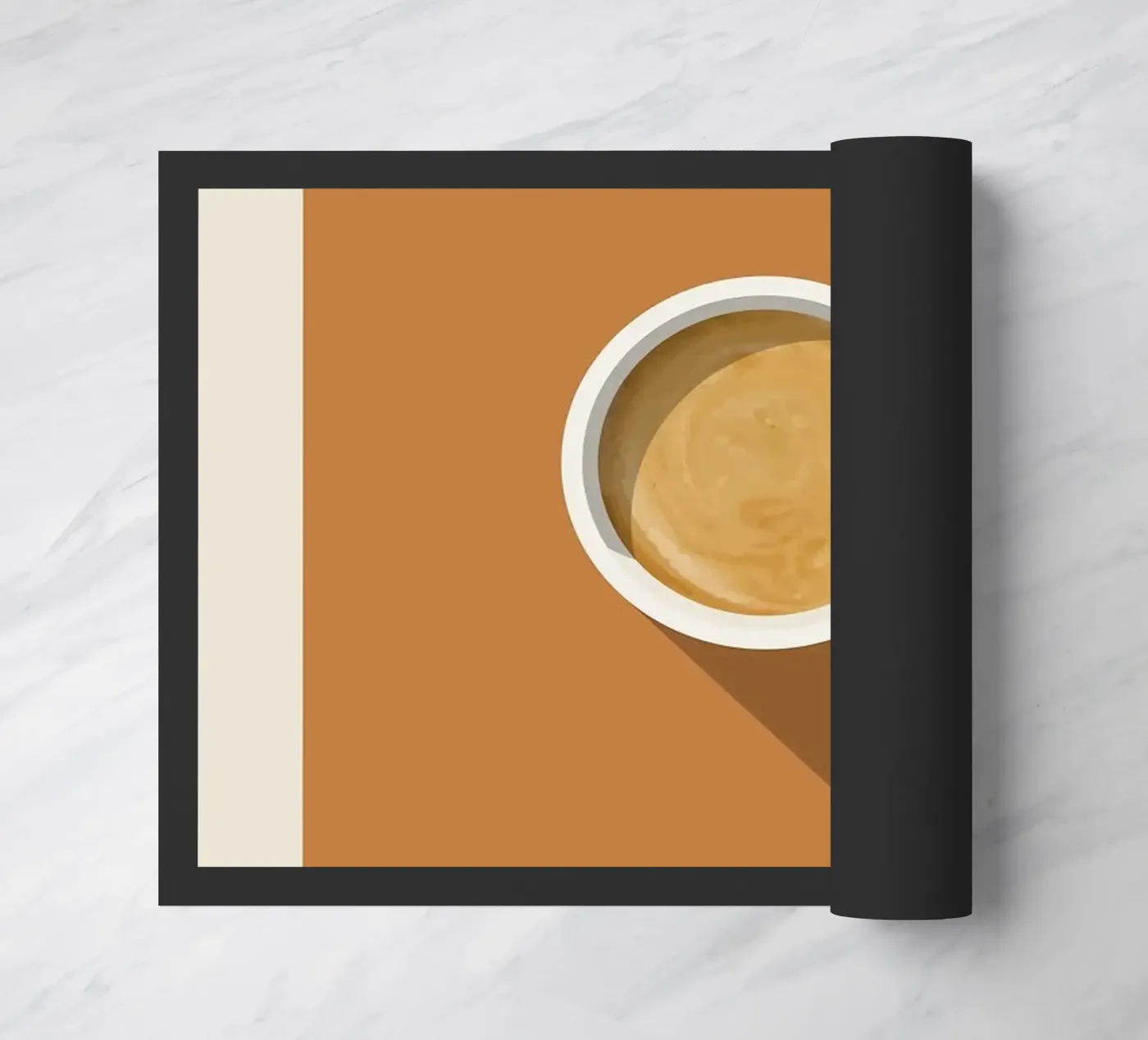 coffee espresso doormat by John C Labut