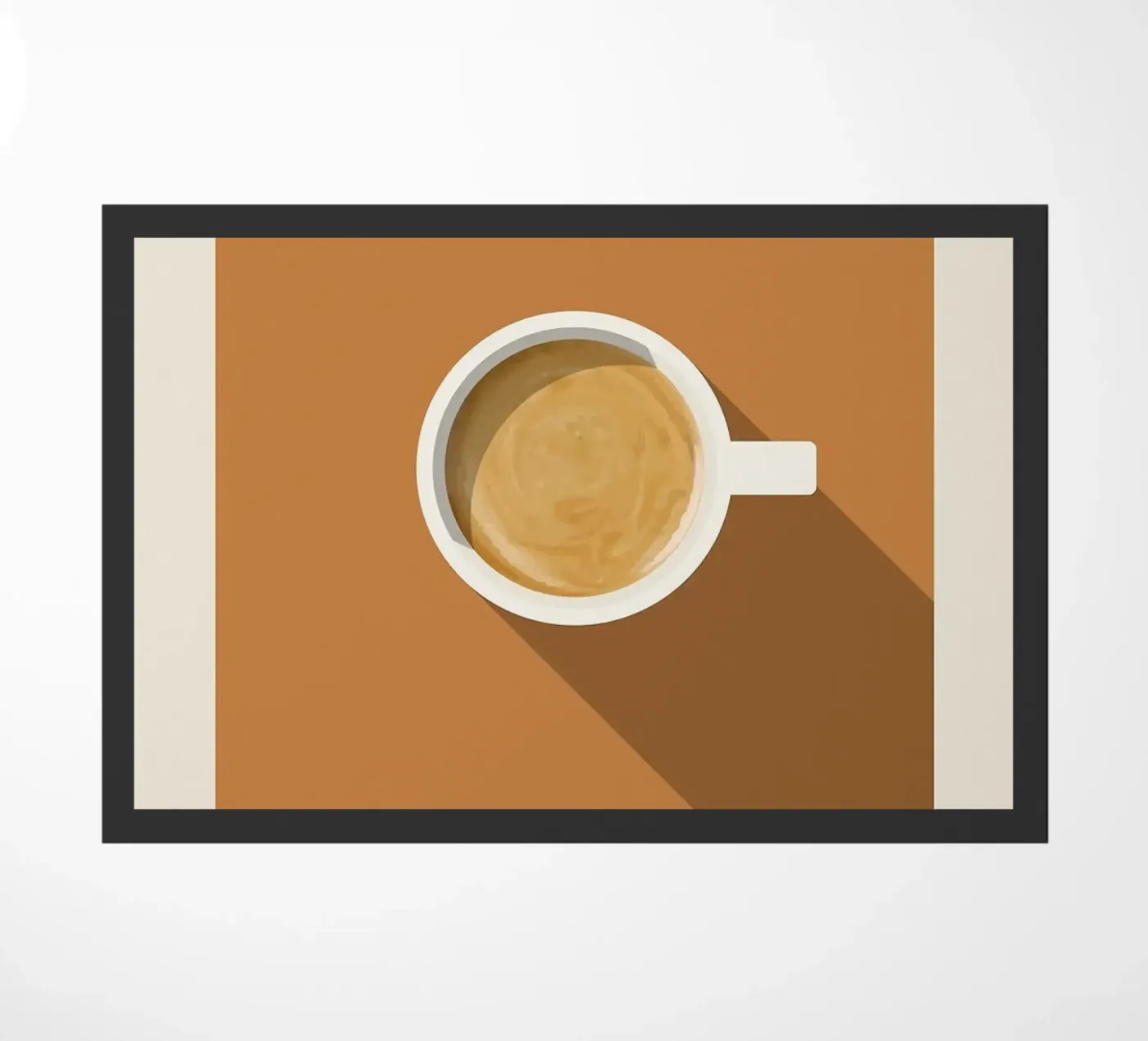 coffee espresso doormat by John C Labut