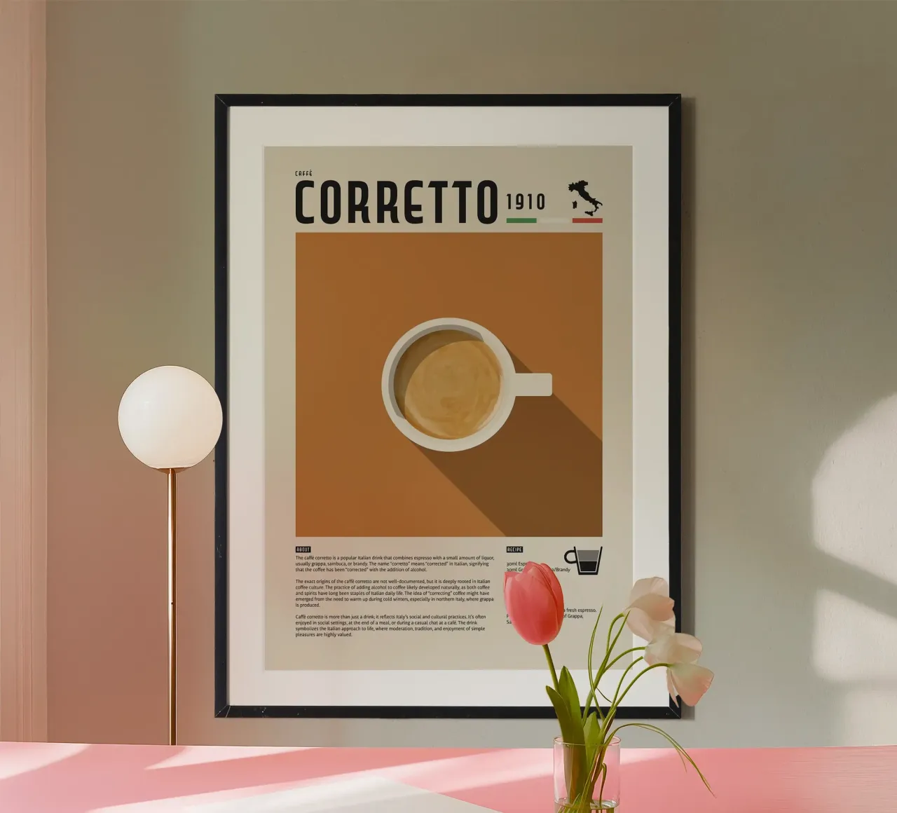 caffè espresso poster da John C Labut