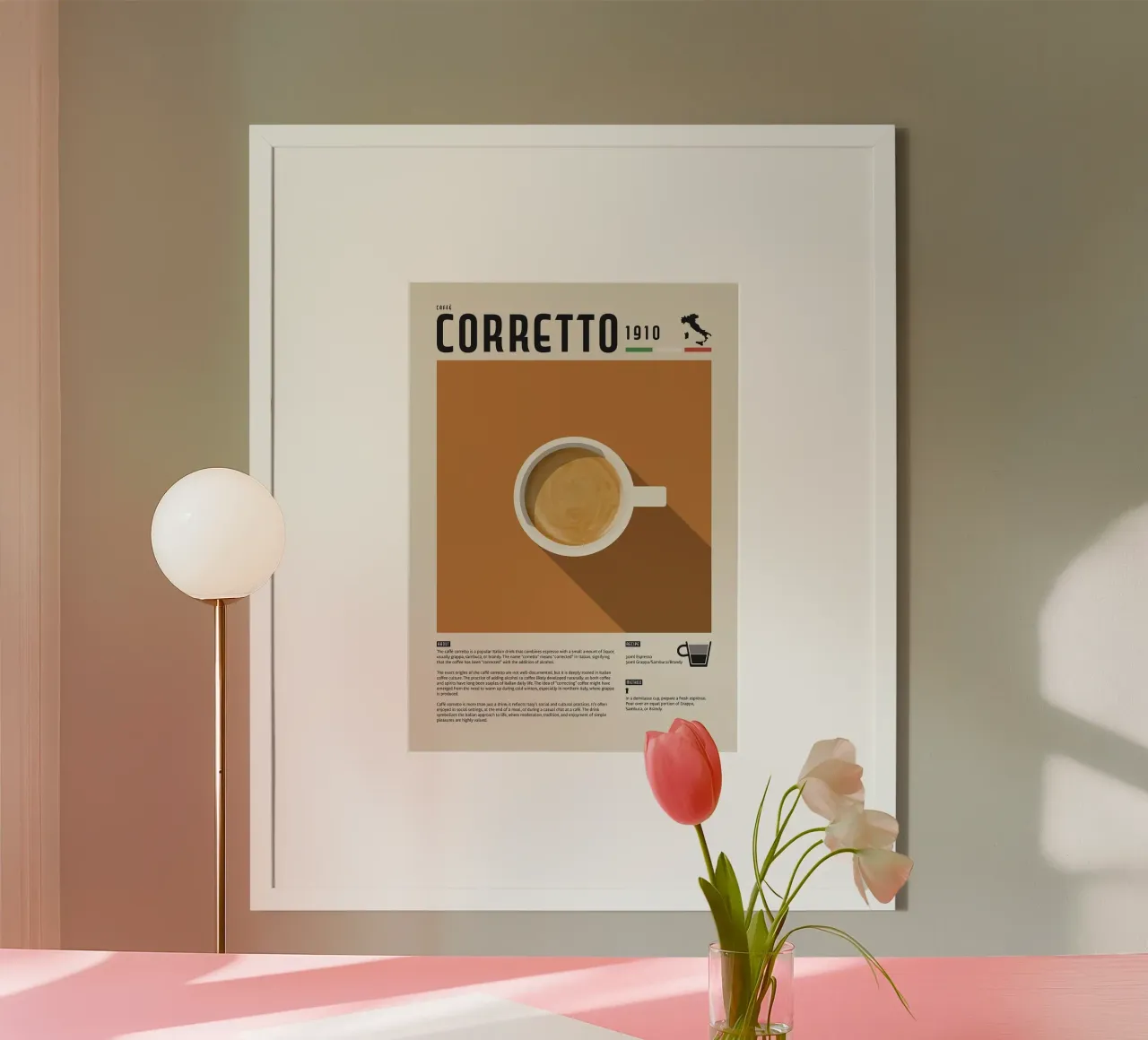 caffè espresso poster da John C Labut