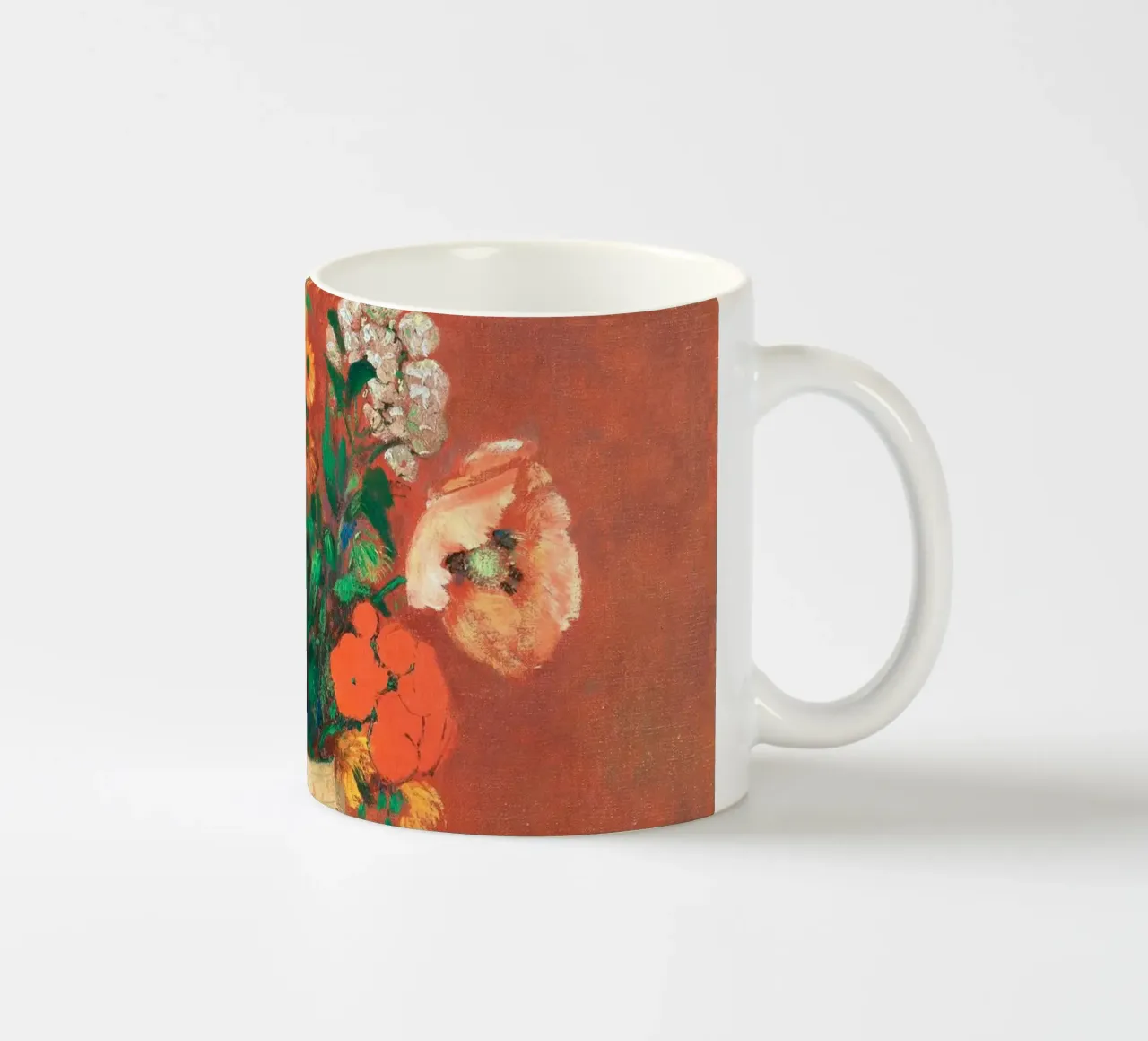 Bouquet in a Chinese Vase by Odilon Redon tazza in ceramica da apoloprints