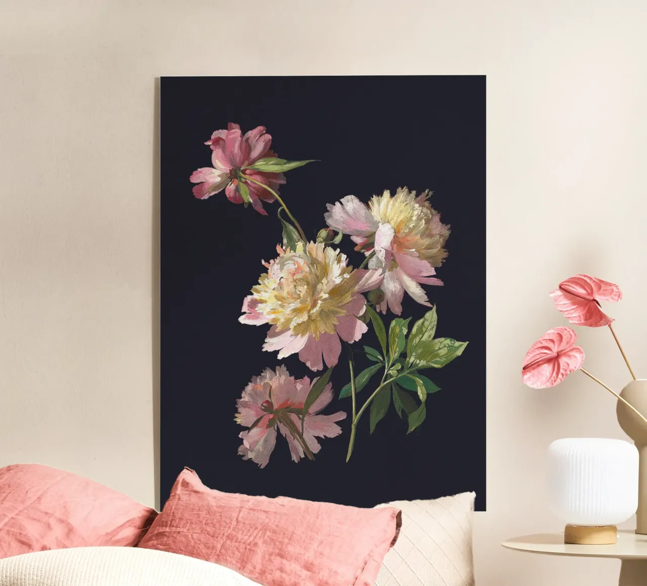 Peonies Flower Study plexiglass da apoloprints