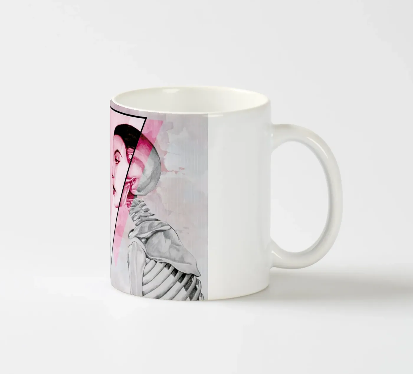 Intuition ceramic mug by Alejandra Sáenz