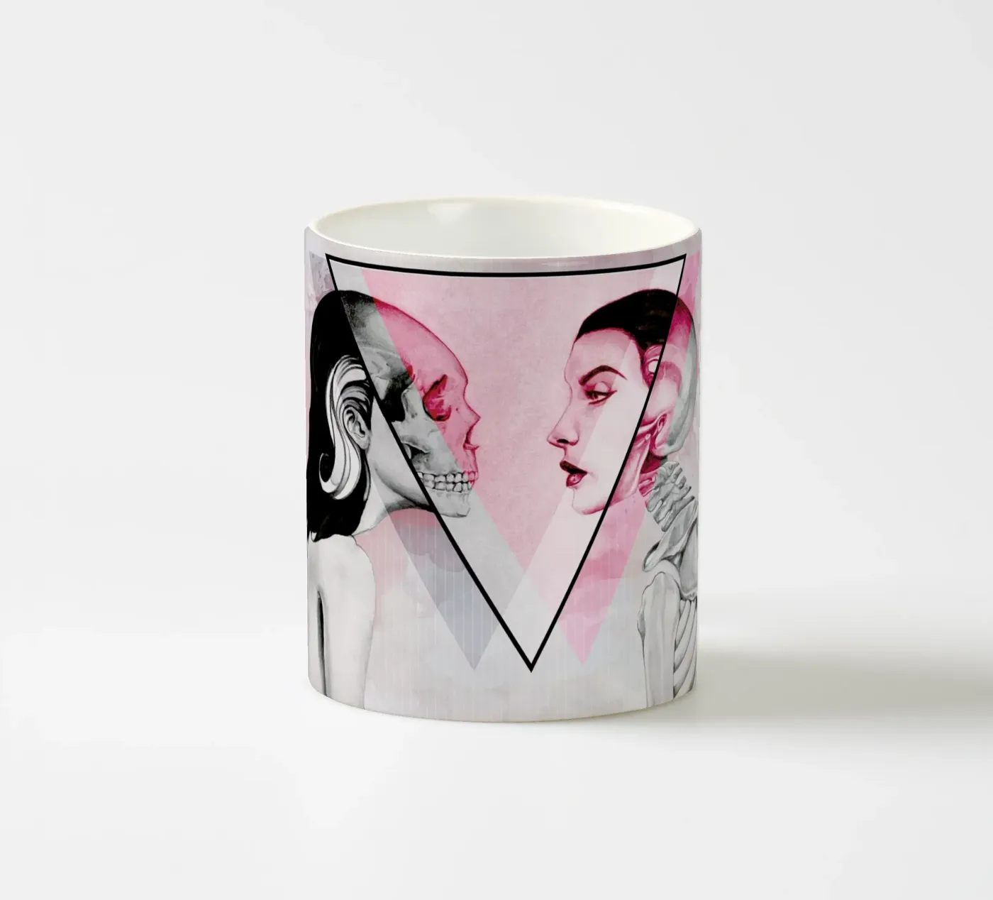 Intuition ceramic mug by Alejandra Sáenz