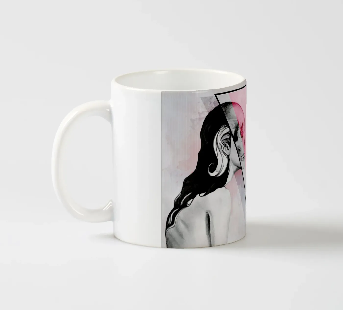 Intuition ceramic mug by Alejandra Sáenz