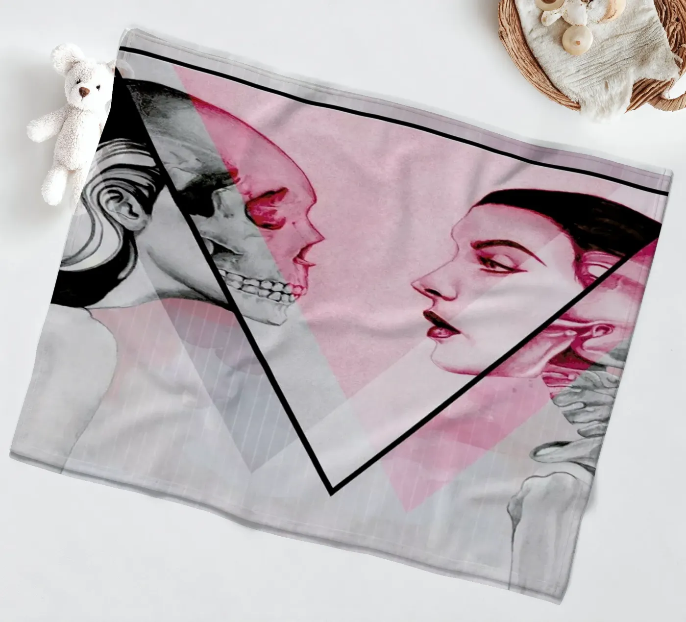 Intuition fleecedeken van Alejandra Sáenz