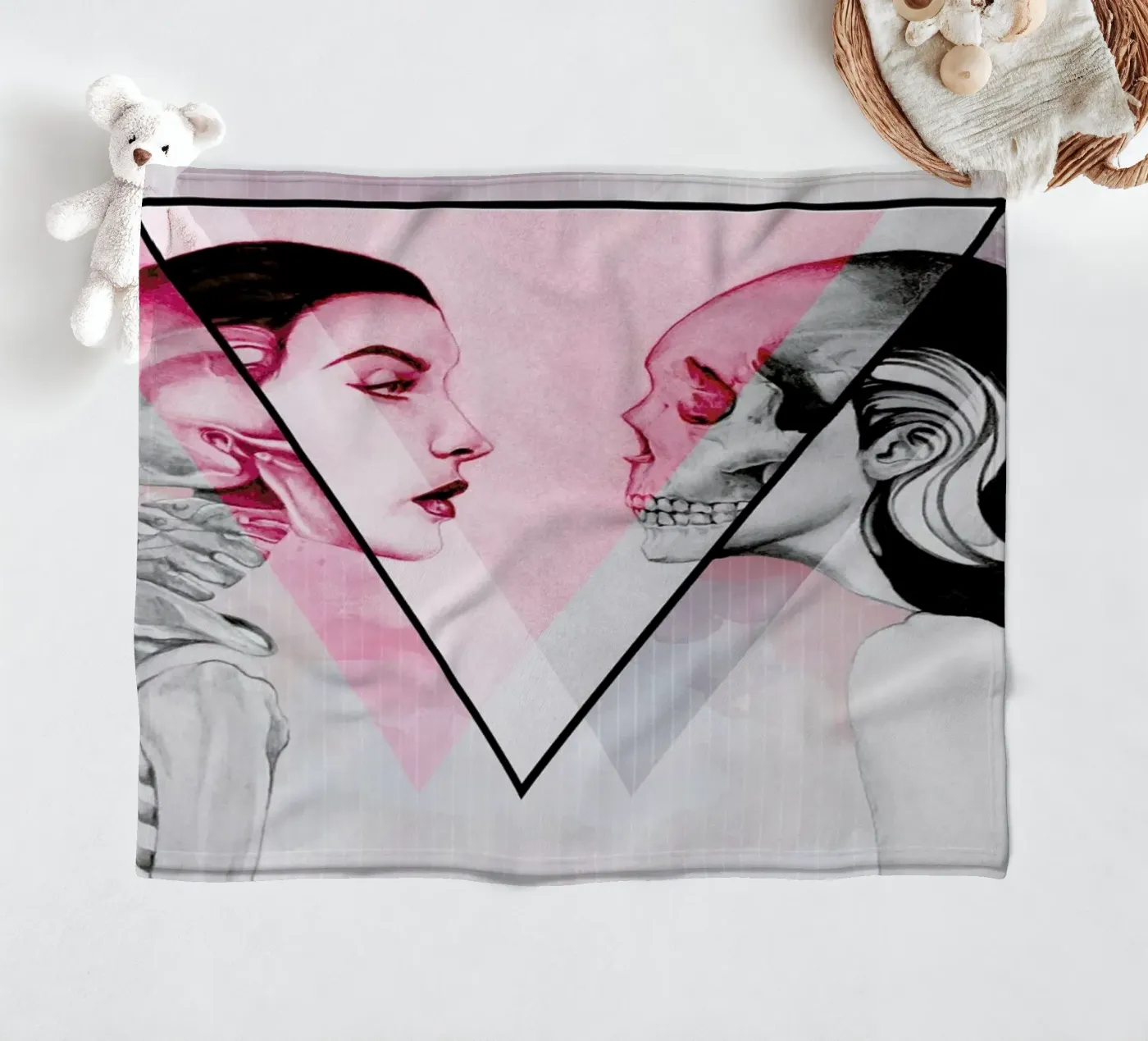 Intuition fleecedeken van Alejandra Sáenz