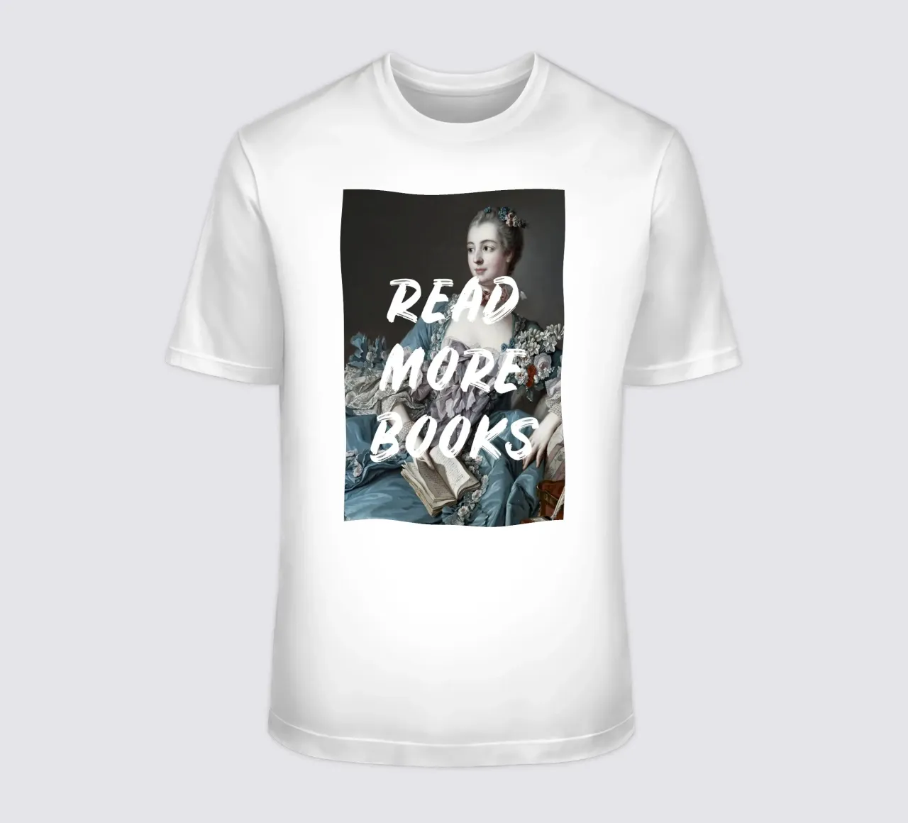 Read More Books Altered Art t-shirt da GraceDigitalArtCo