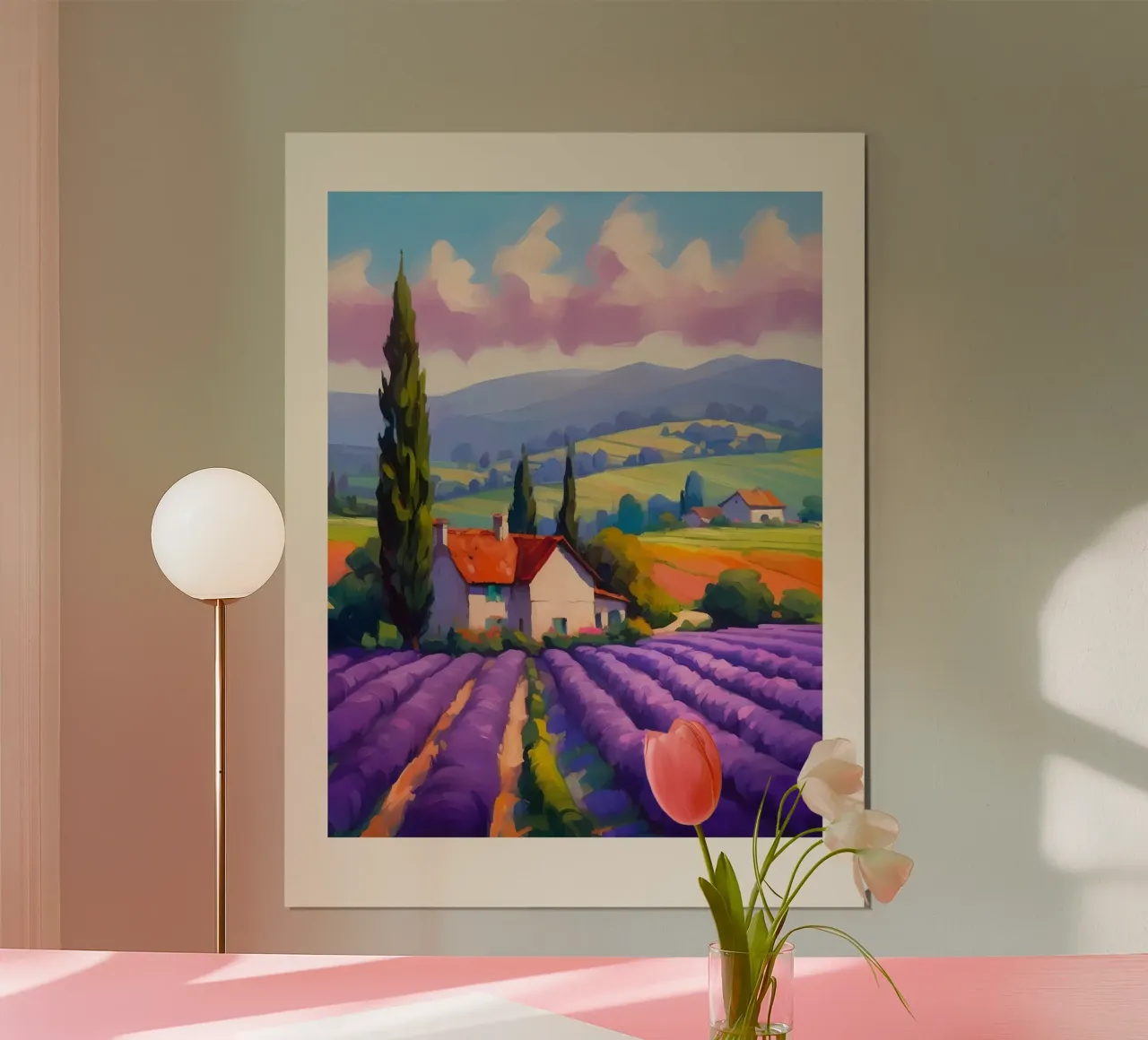 Lavender Memories hahnemühle de Indigo Rain