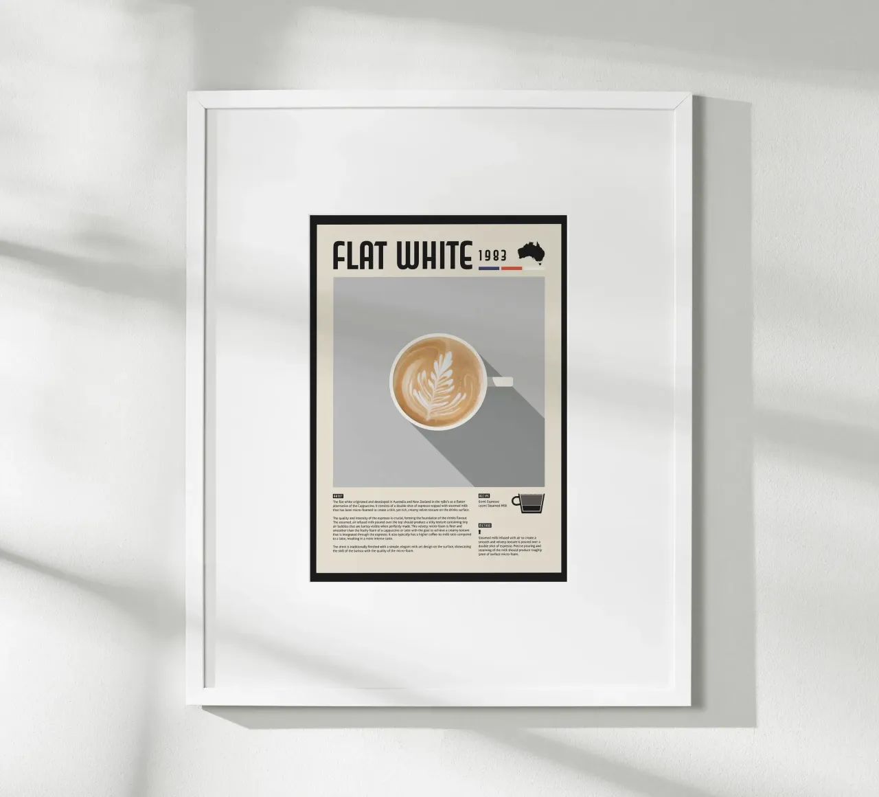 caffè latte art flat white carta hahnemühle da John C Labut