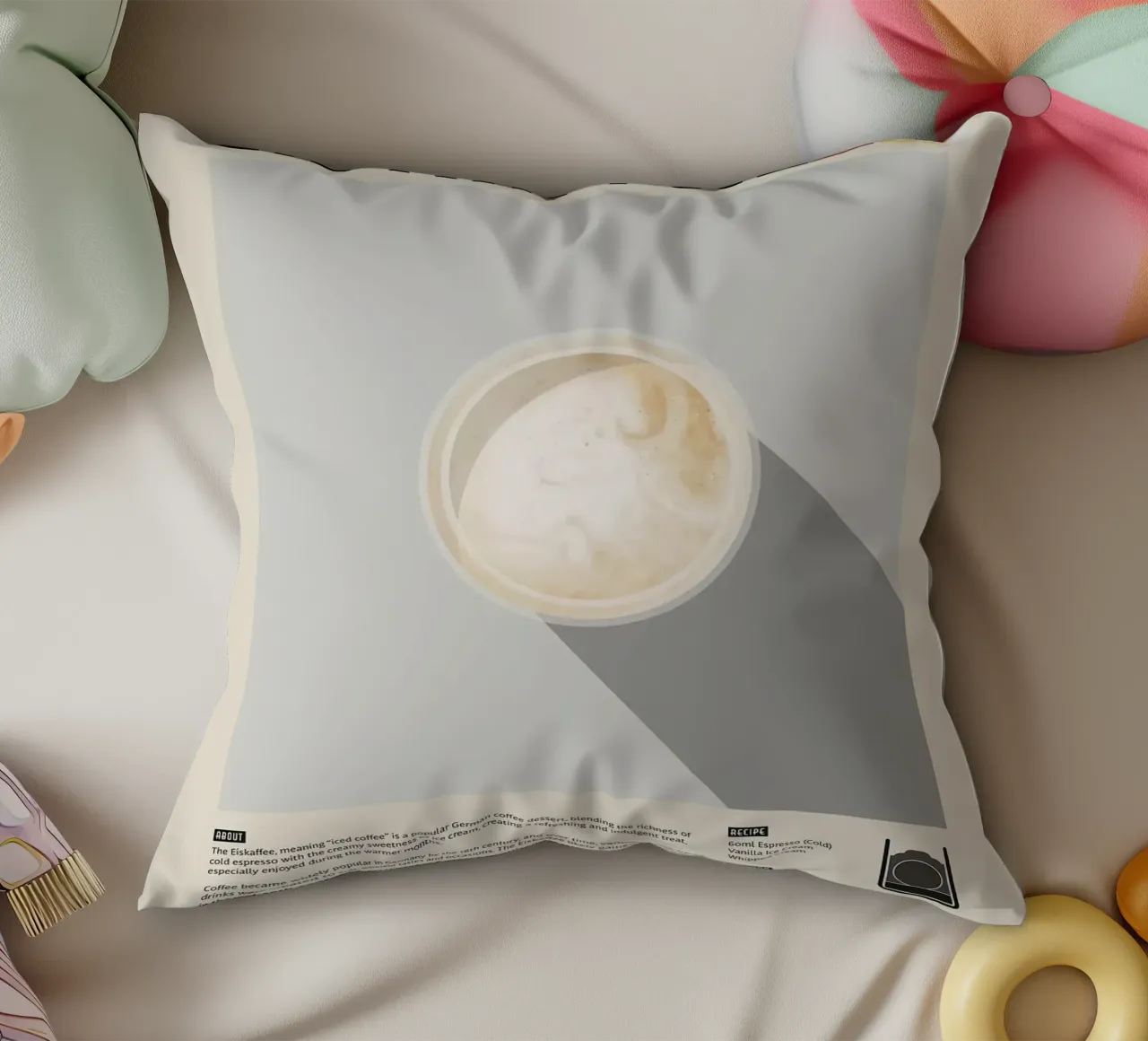 caffè freddo cuscino da John C Labut